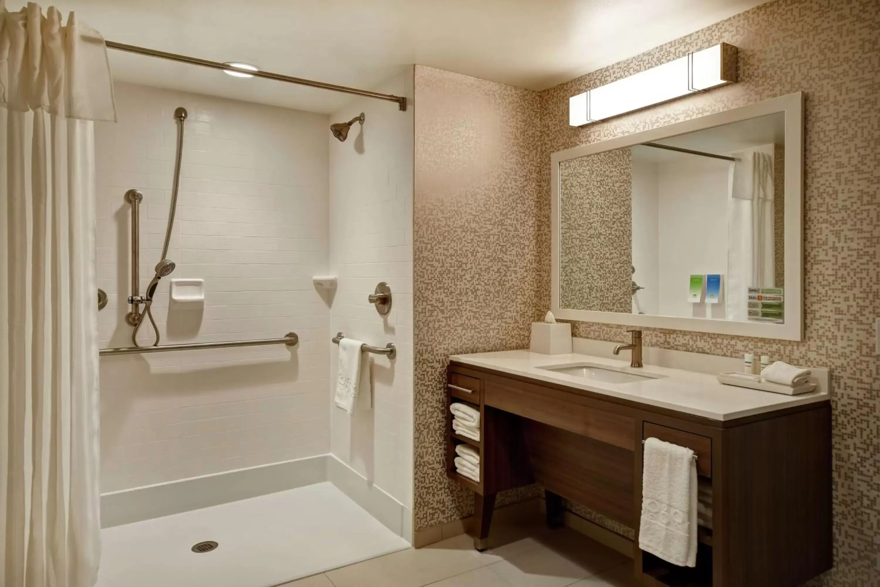 Bathroom in Home2 Suites By Hilton Terre Haute