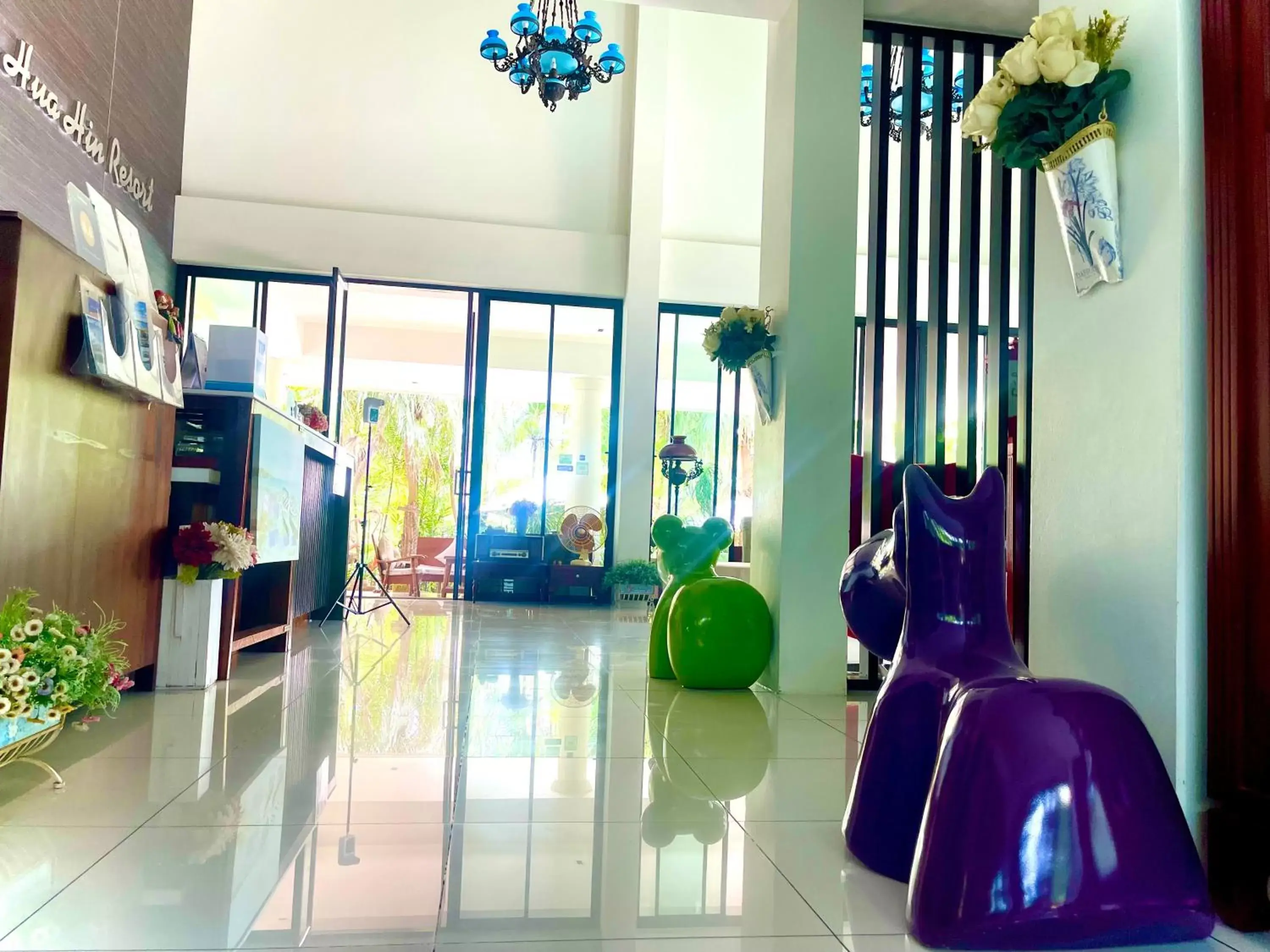 Lobby or reception in Smile Hua-Hin Resort - SHA Plus Lobby or reception in Smile Hua-Hin Resort - SHA Plus