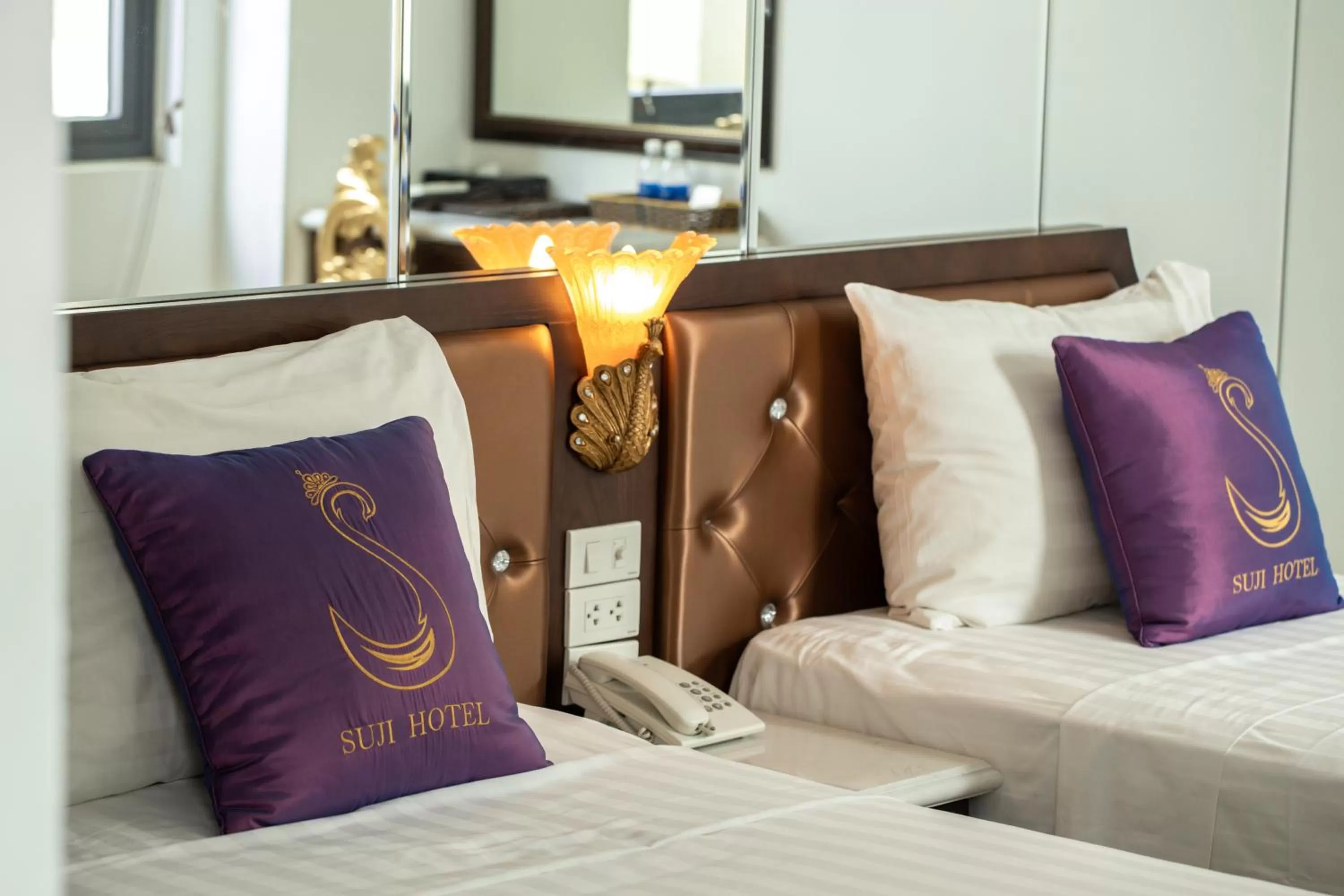 Seating area in Hanoi Suji Hotel