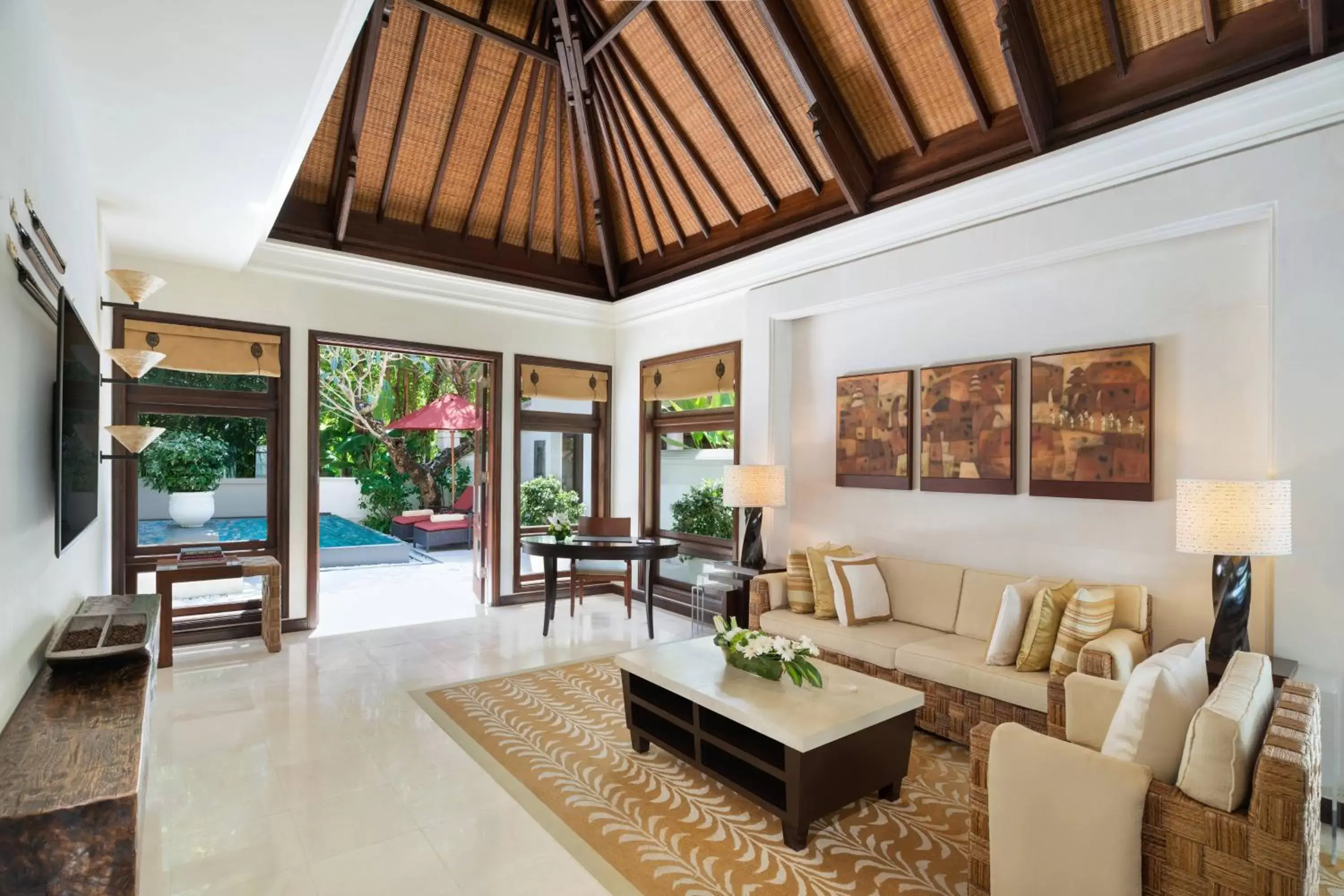 Living room, Seating Area in The Laguna, A Luxury Collection Resort & Spa, Nusa Dua, Bali