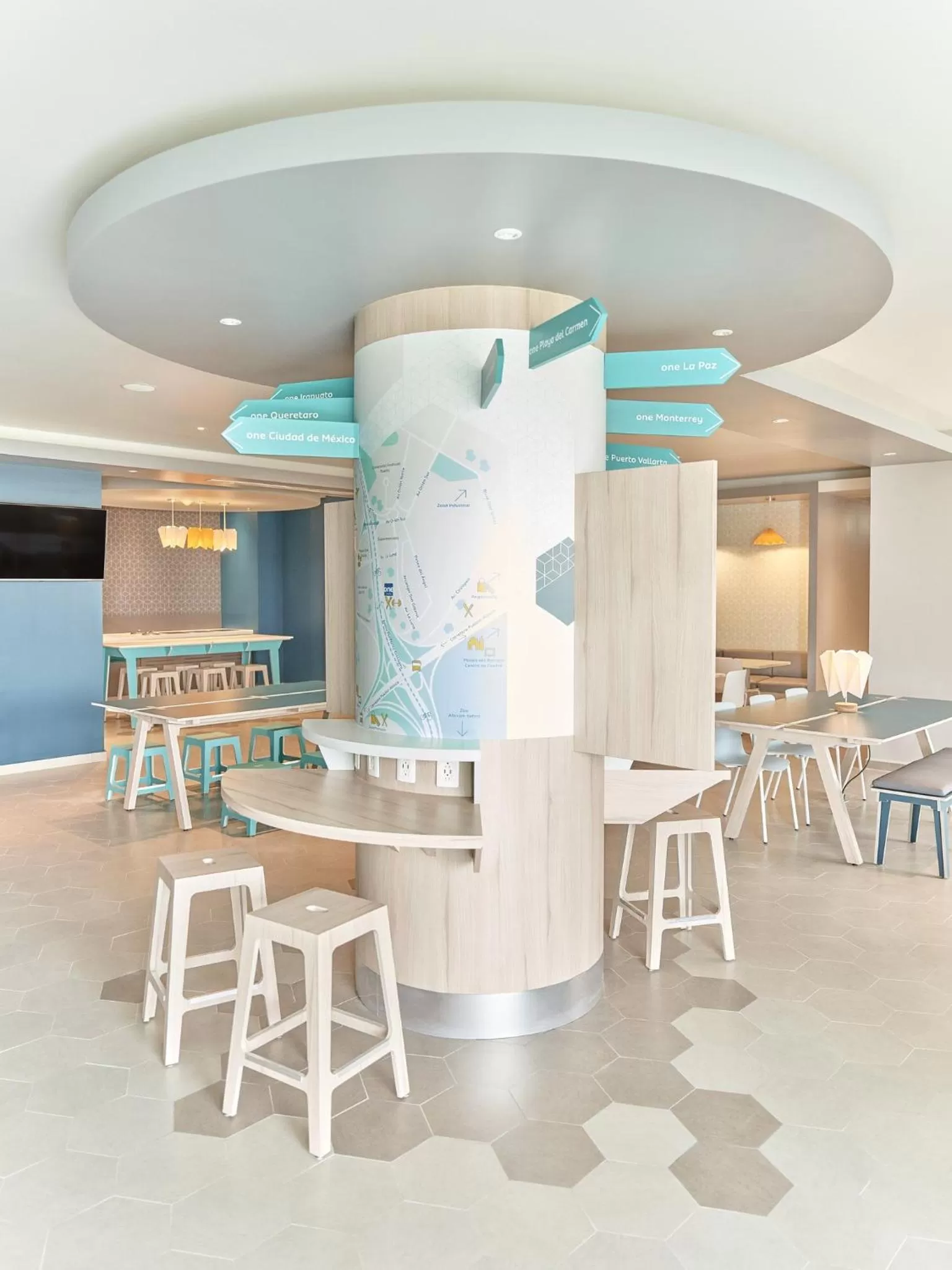 Lobby or reception in One Puebla Angelopolis Periferico