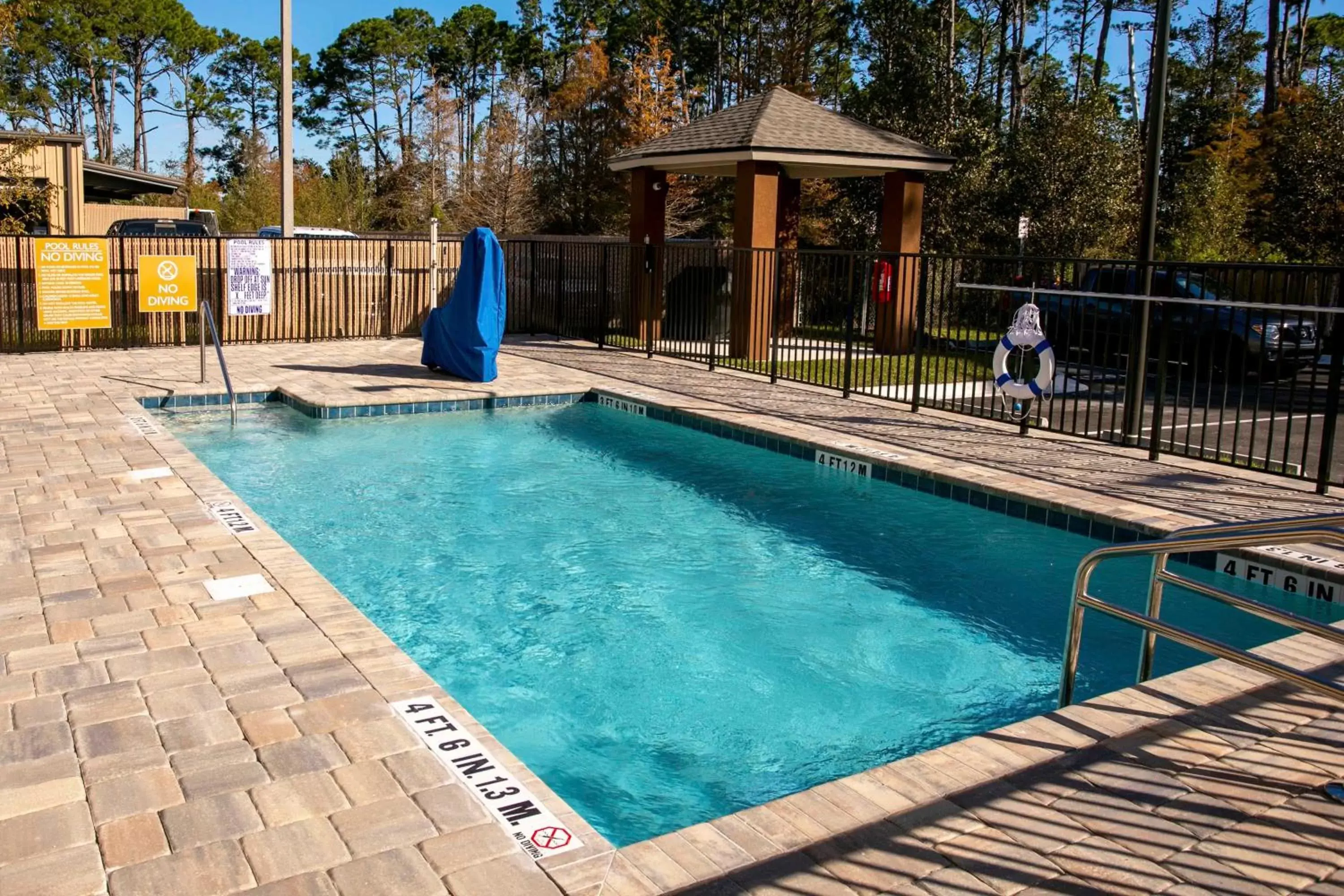 Swimming Pool in Candlewood Suites - Jacksonville - Mayport, an IHG Hotel