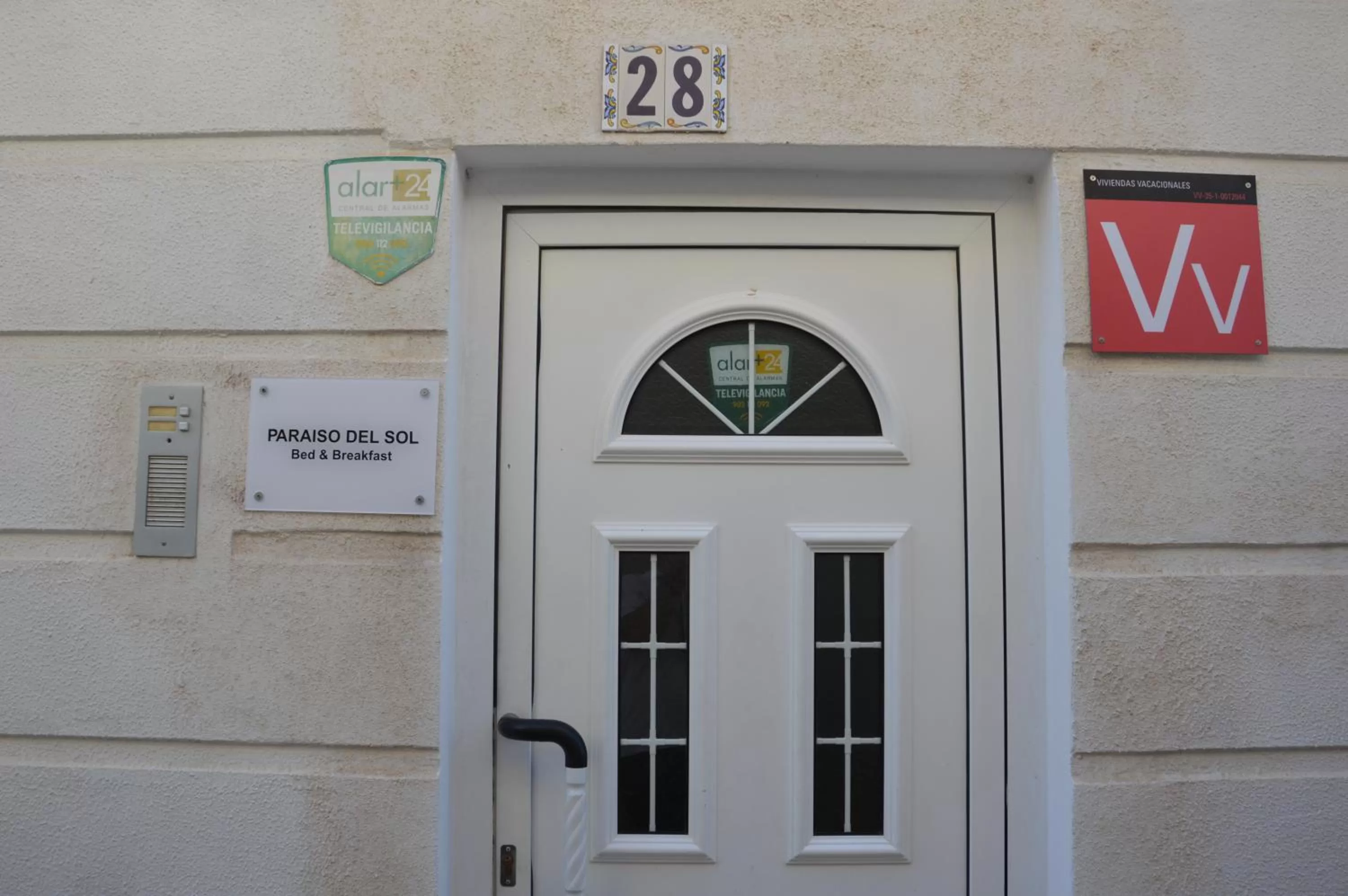 Facade/entrance, Property Logo/Sign in B&B Paraiso del Sol