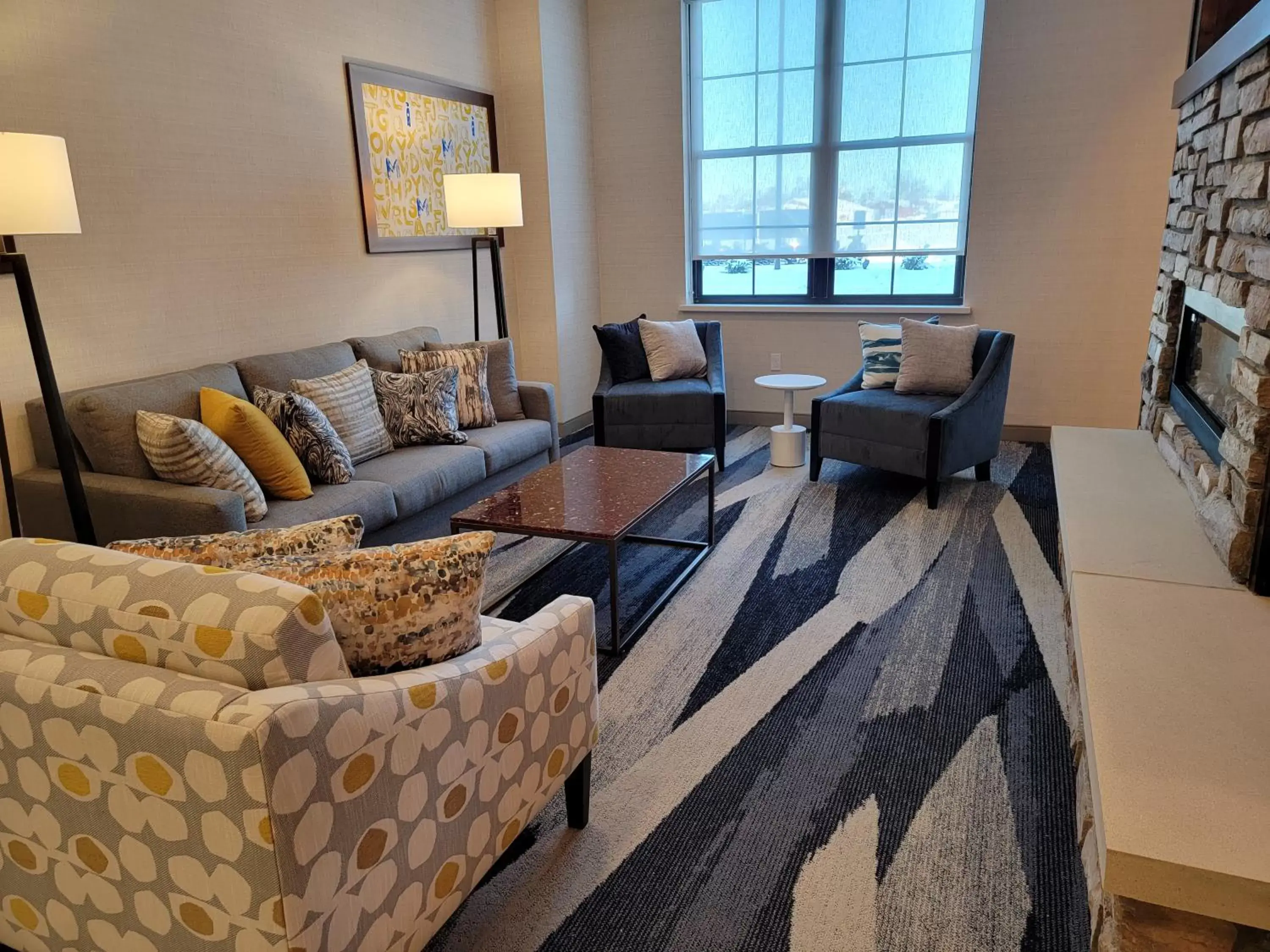 Seating Area in MainStay Suites