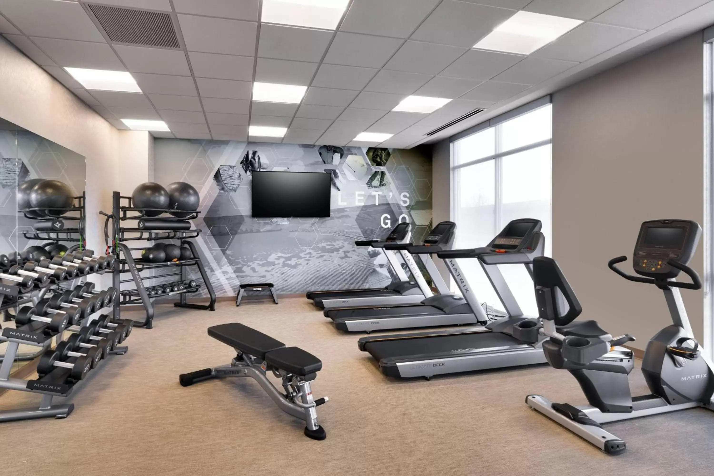Fitness centre/facilities, Fitness Center/Facilities in SpringHill Suites By Marriott Salt Lake City West Valley