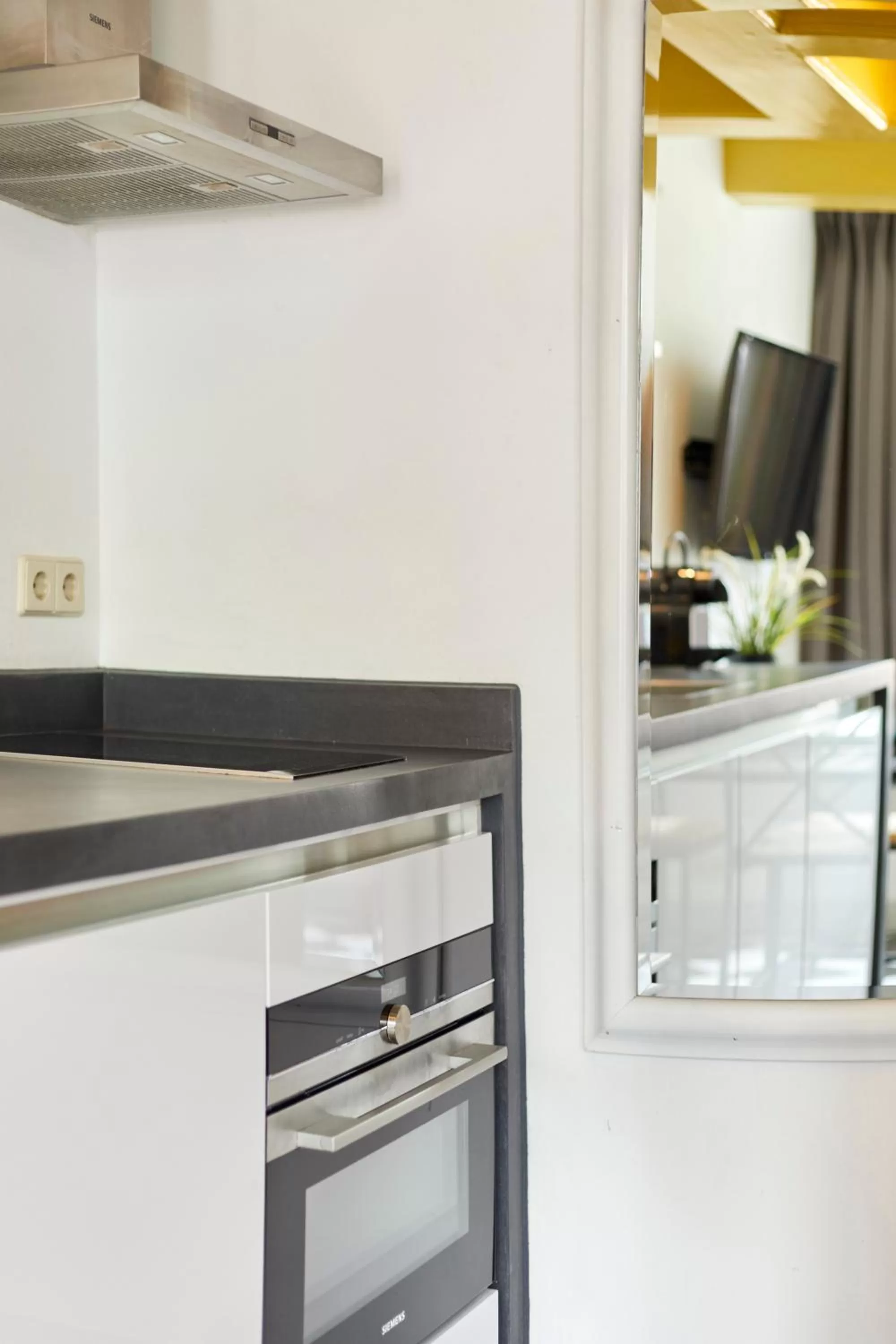 Kitchen/Kitchenette in Modern Canal House Loft - City Center