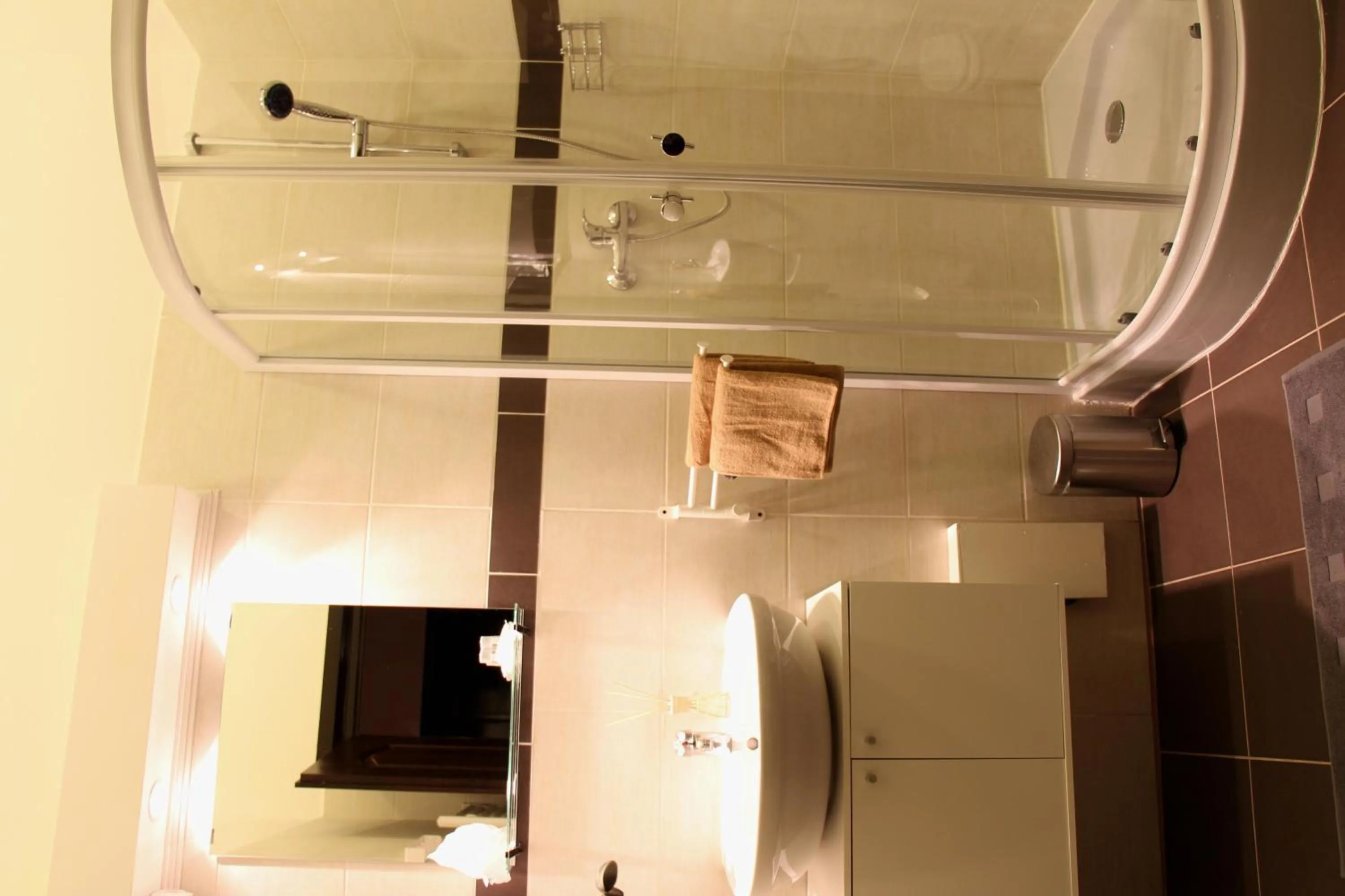 Toilet in Budapest Ville Bed & Breakfast