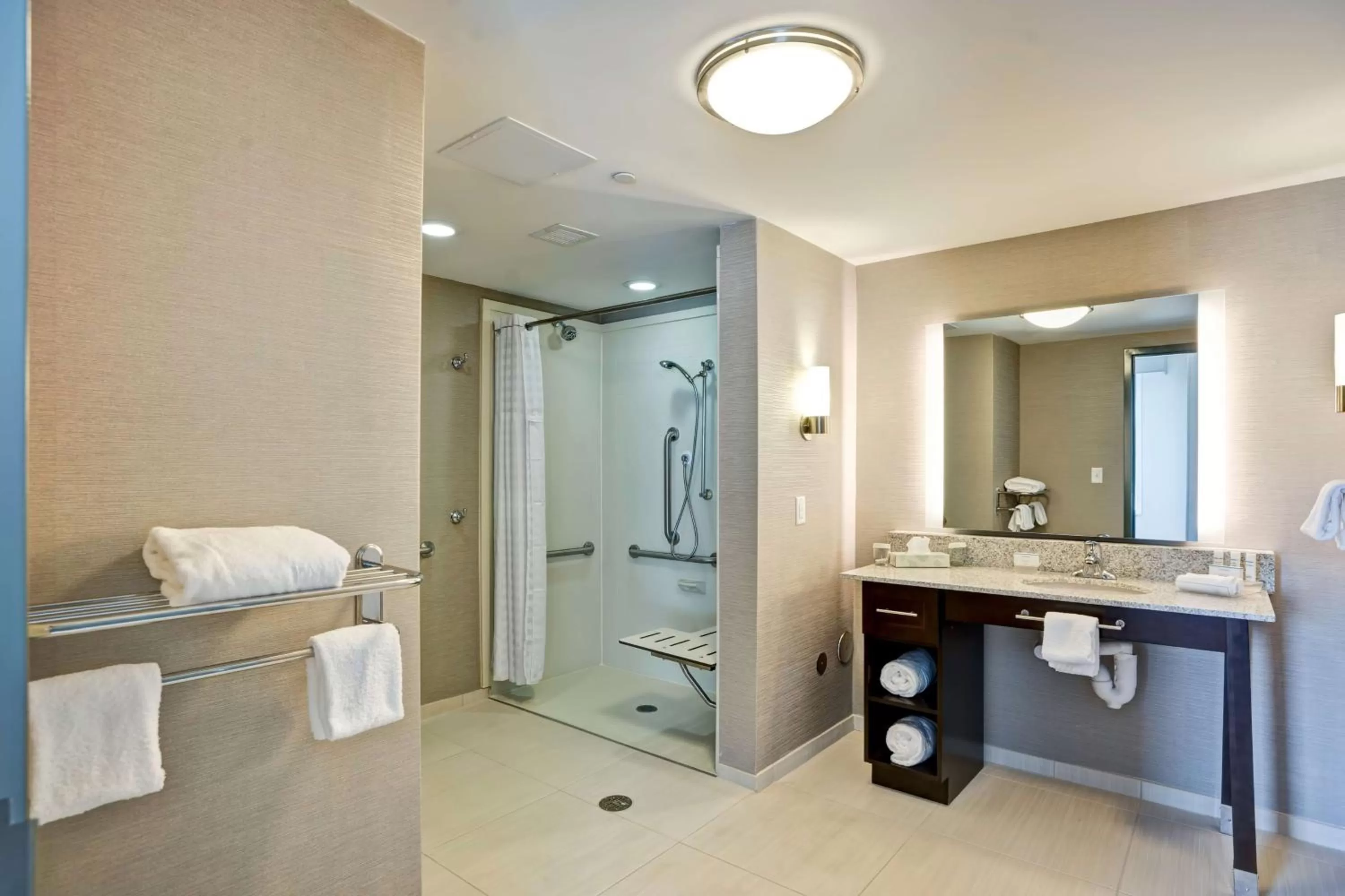Bathroom in Homewood Suites by Hilton Christiansburg