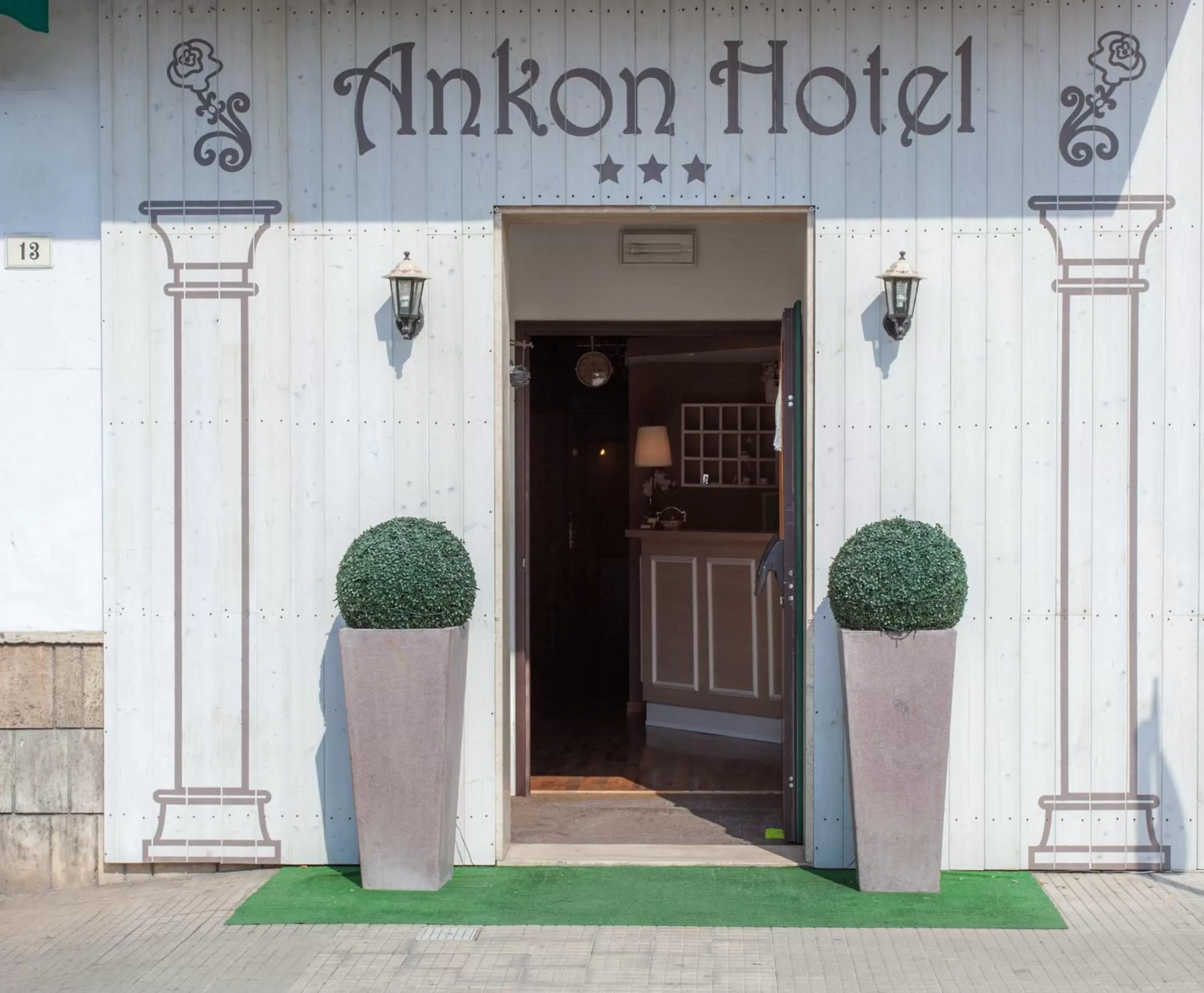 Facade/entrance in Ankon Hotel