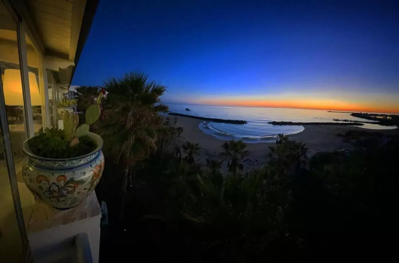 Balcony/Terrace in Hotel Sul Mare Al Gabbiano