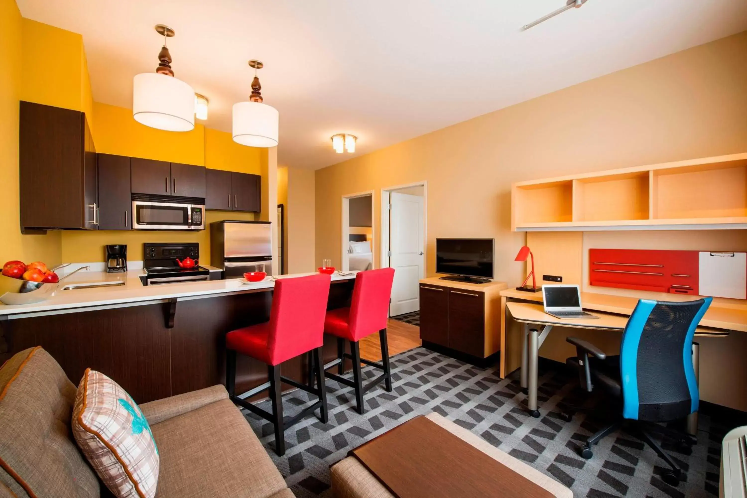 Bedroom in TownePlace Suites by Marriott Red Deer