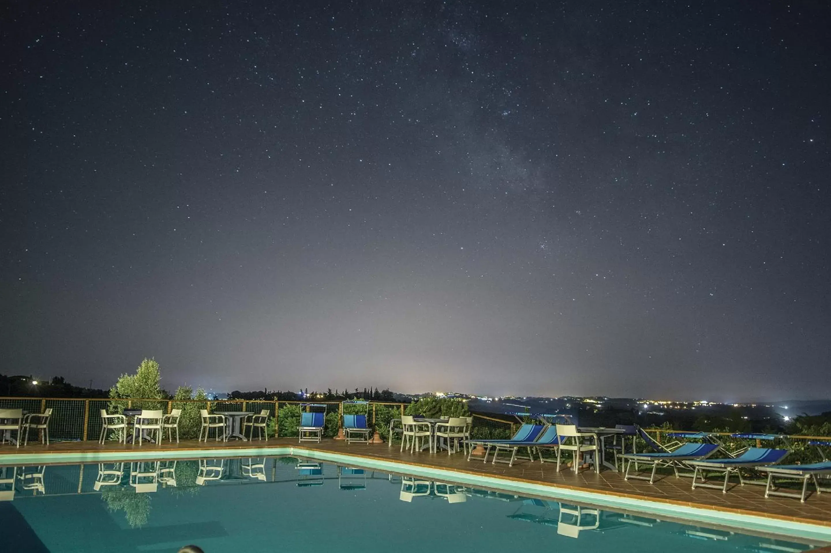 Swimming pool in Hotel Belvedere Di San Leonino