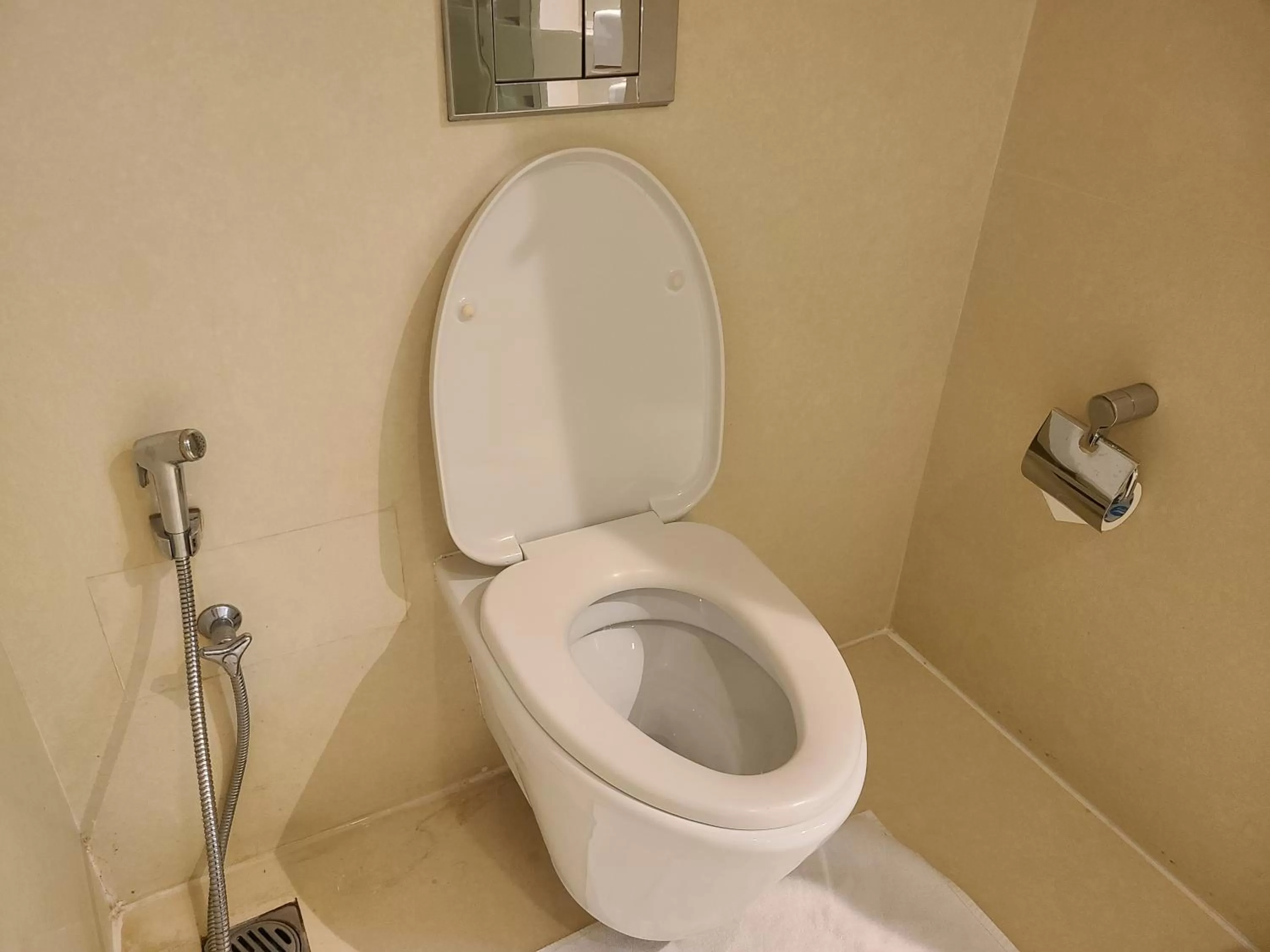 Toilet in Novotel Hyderabad Airport