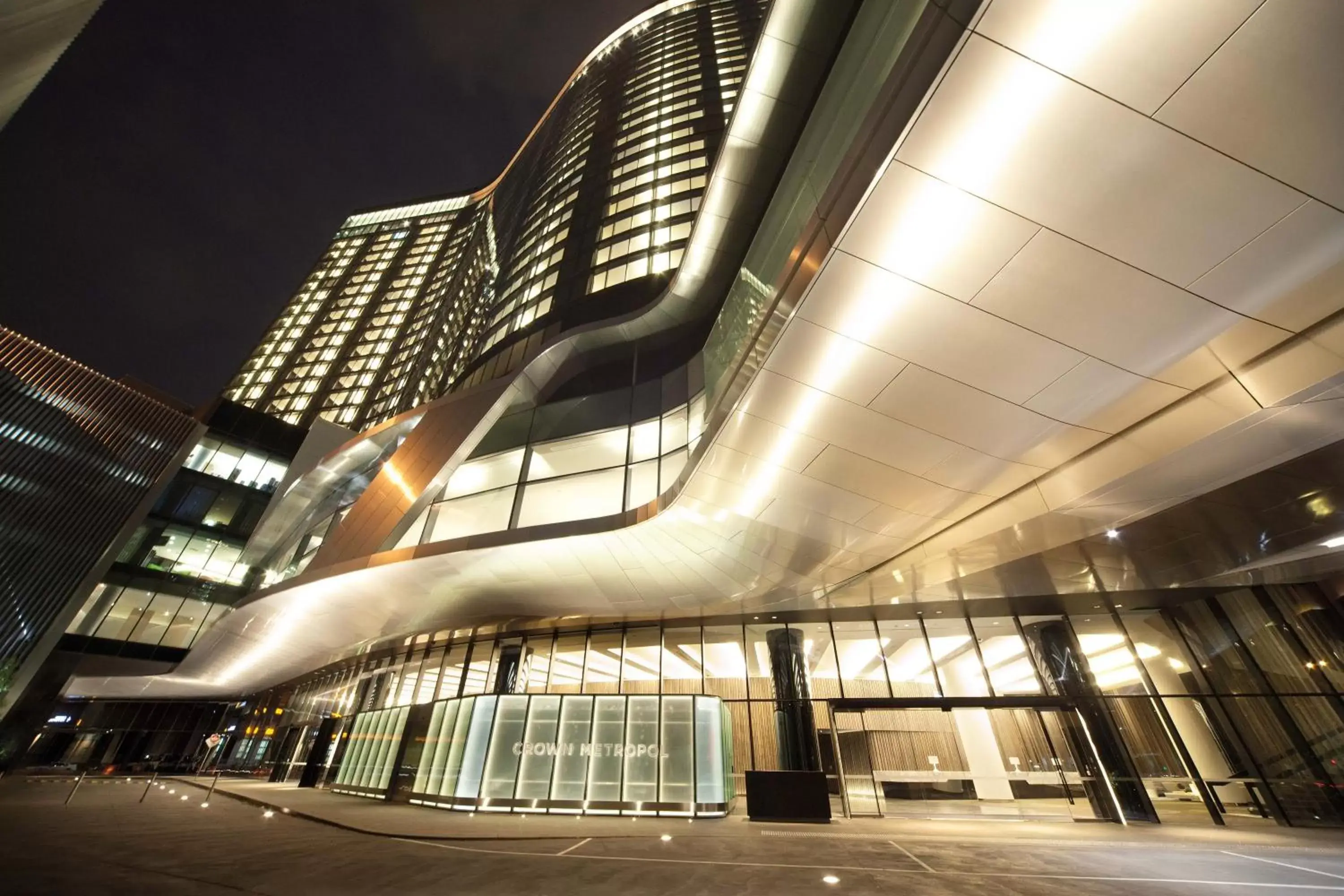 Facade/entrance in Crown Metropol Melbourne