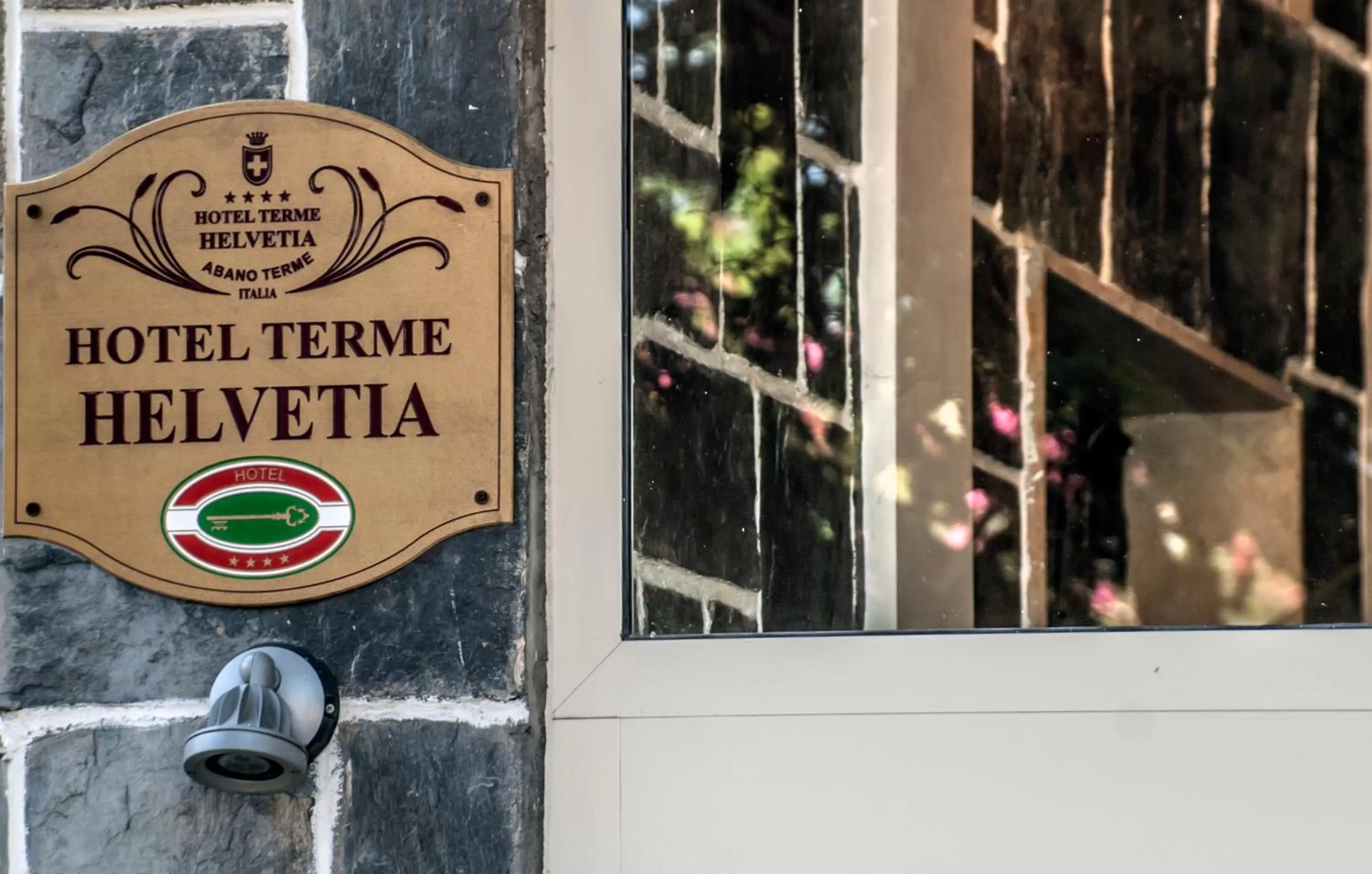 Facade/entrance in Hotel Terme Helvetia