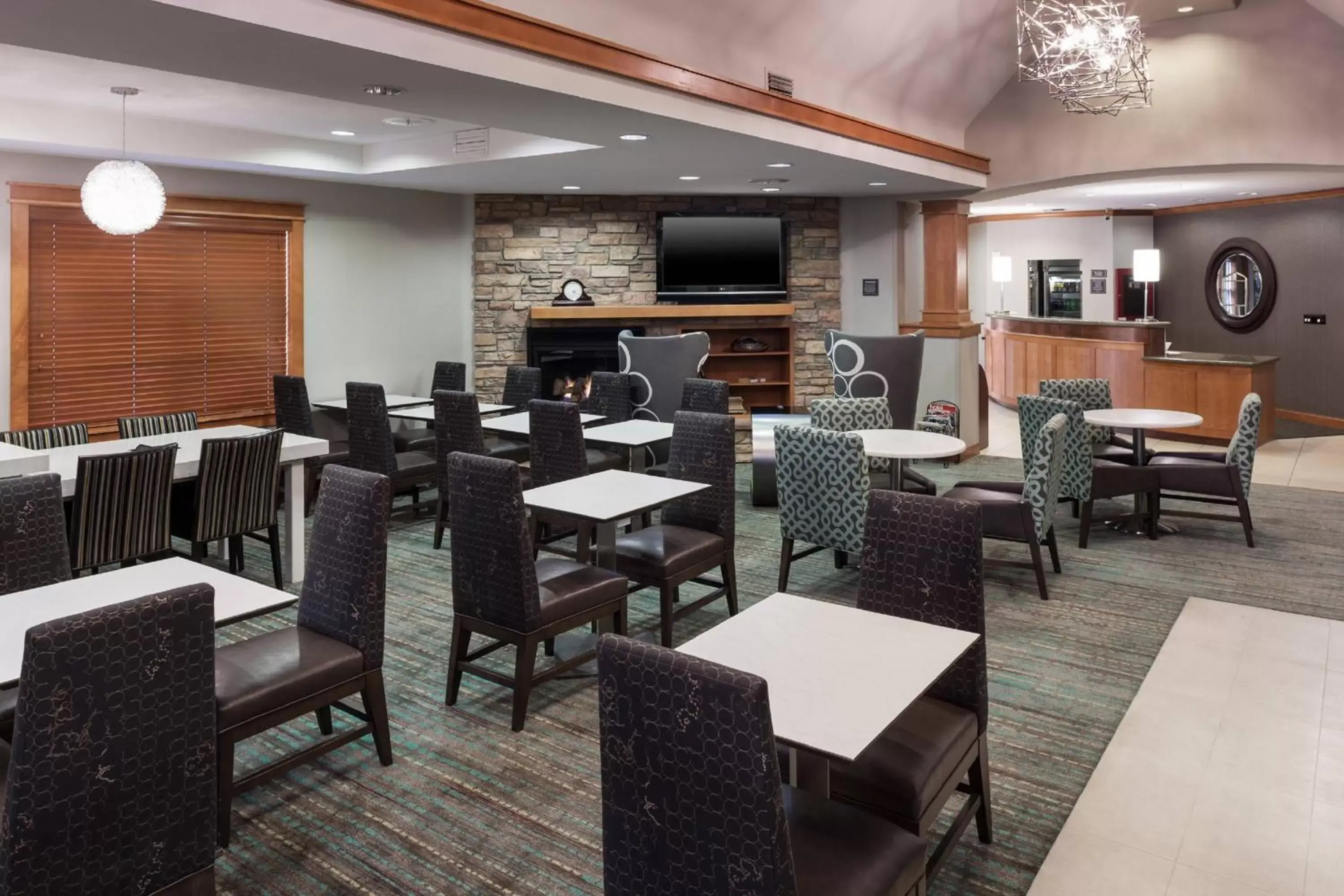 Lobby or reception, Restaurant/Places to Eat in Residence Inn by Marriott San Bernardino