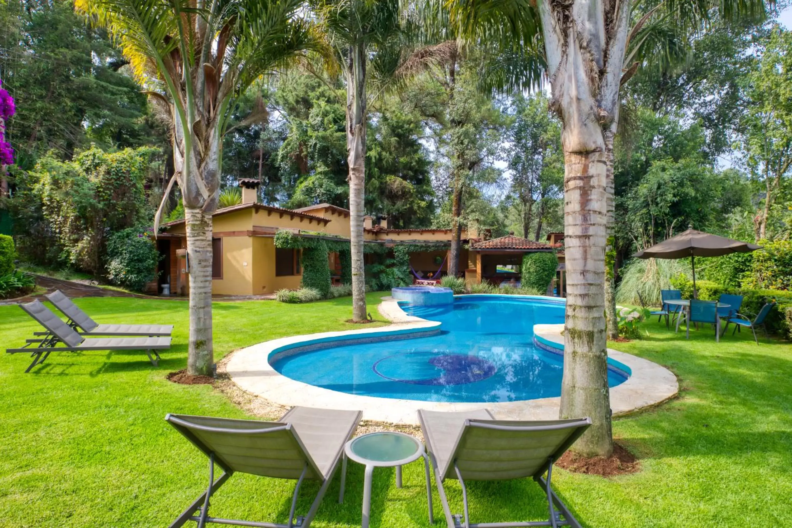 Decorative detail, Swimming Pool in La Joya del Viento