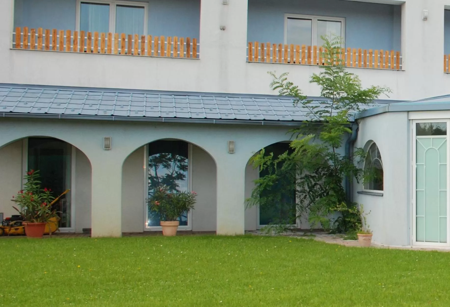 Garden view in Sporthotel Podersdorf