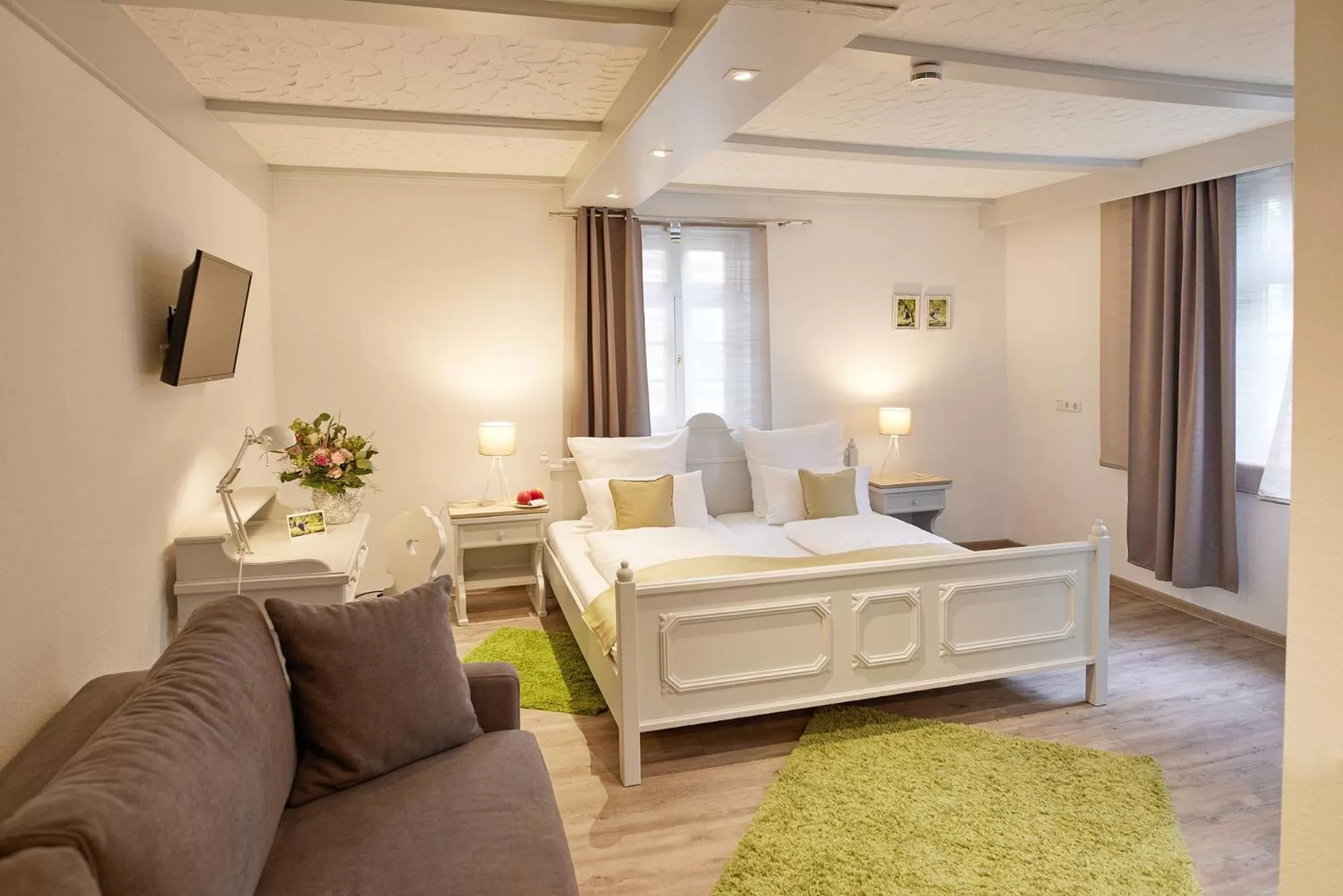 Bedroom, Bed in Hotel Landgraf