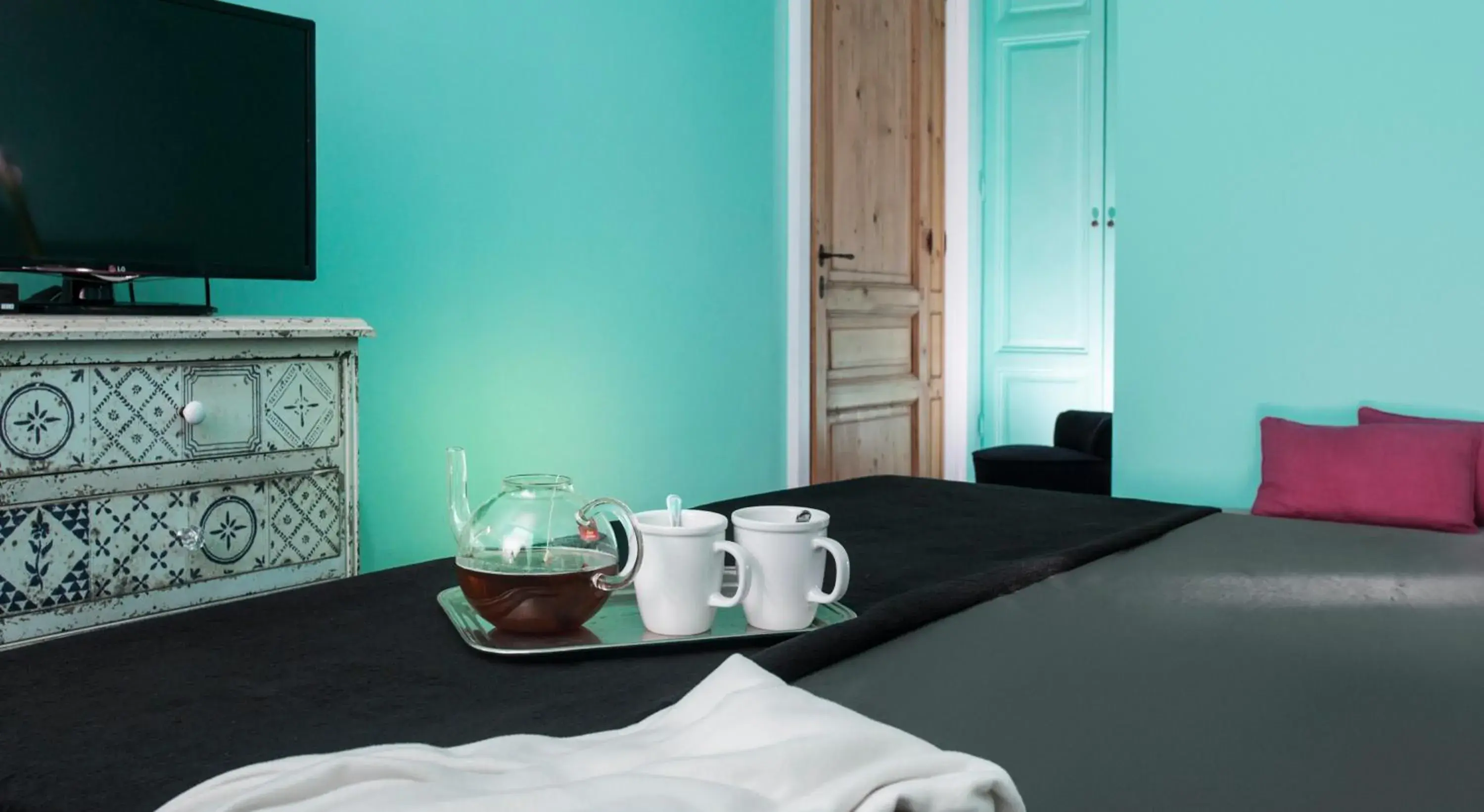 Bed, Coffee/Tea Facilities in Daniele Manin Guesthouse