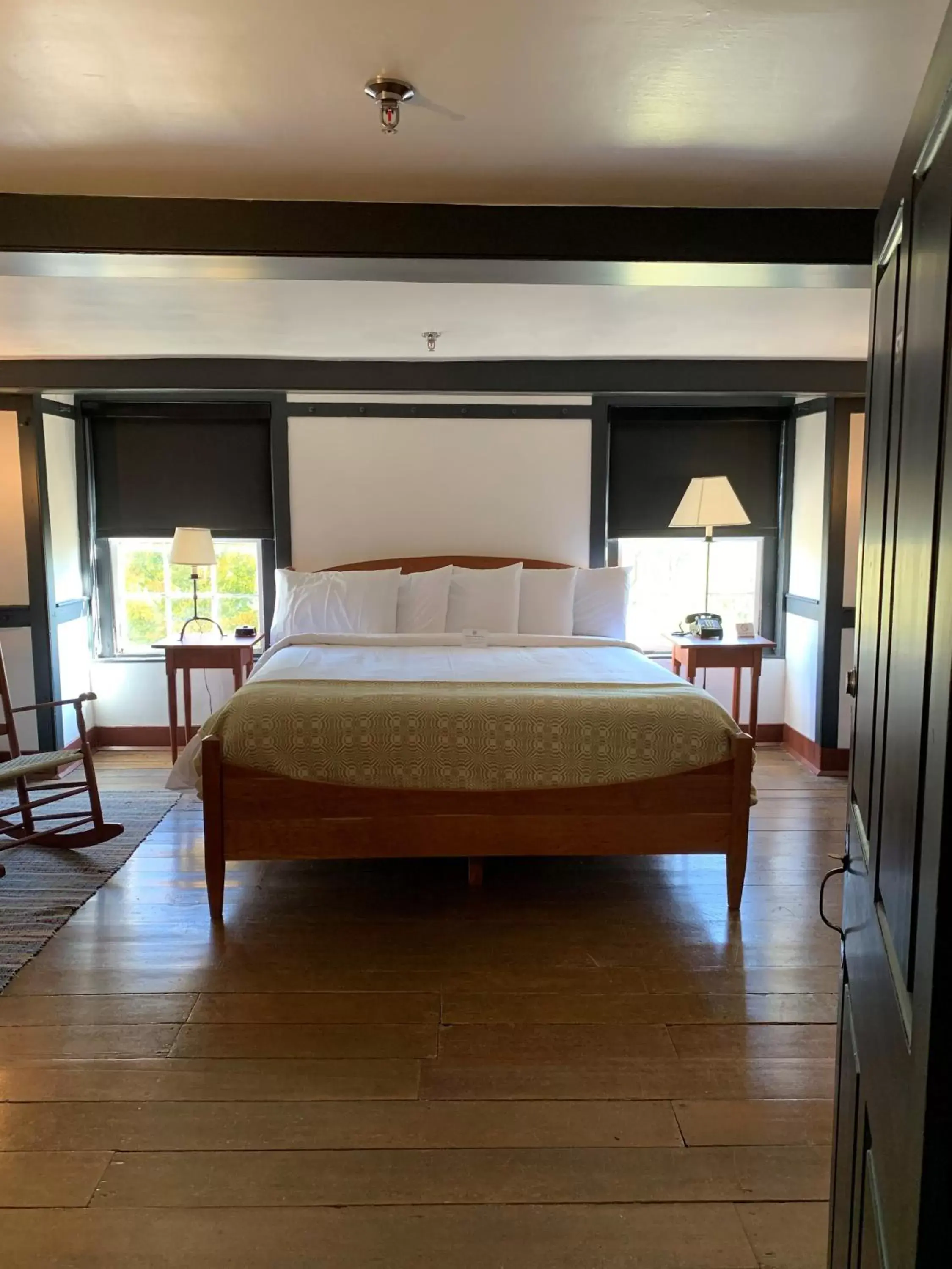 Bed in Shaker Village of Pleasant Hill