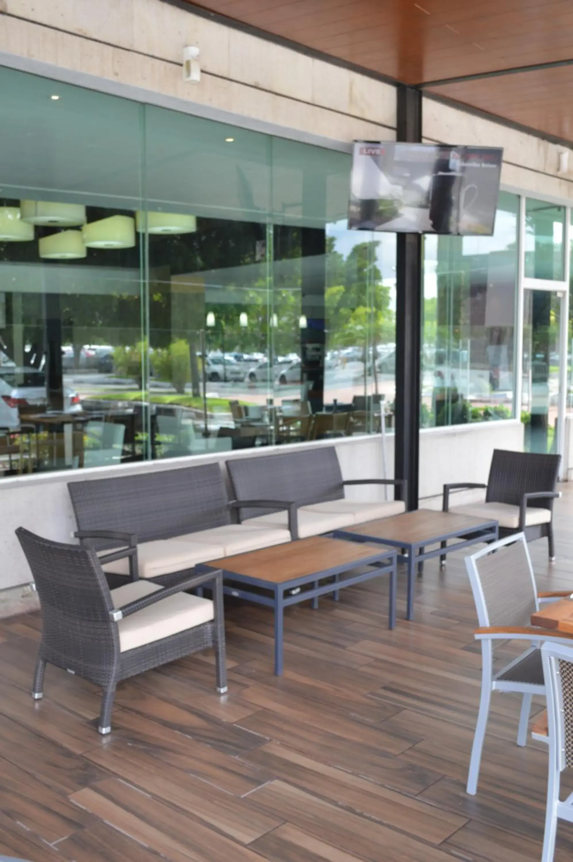 Balcony/Terrace in Casa Inn Business Hotel Celaya