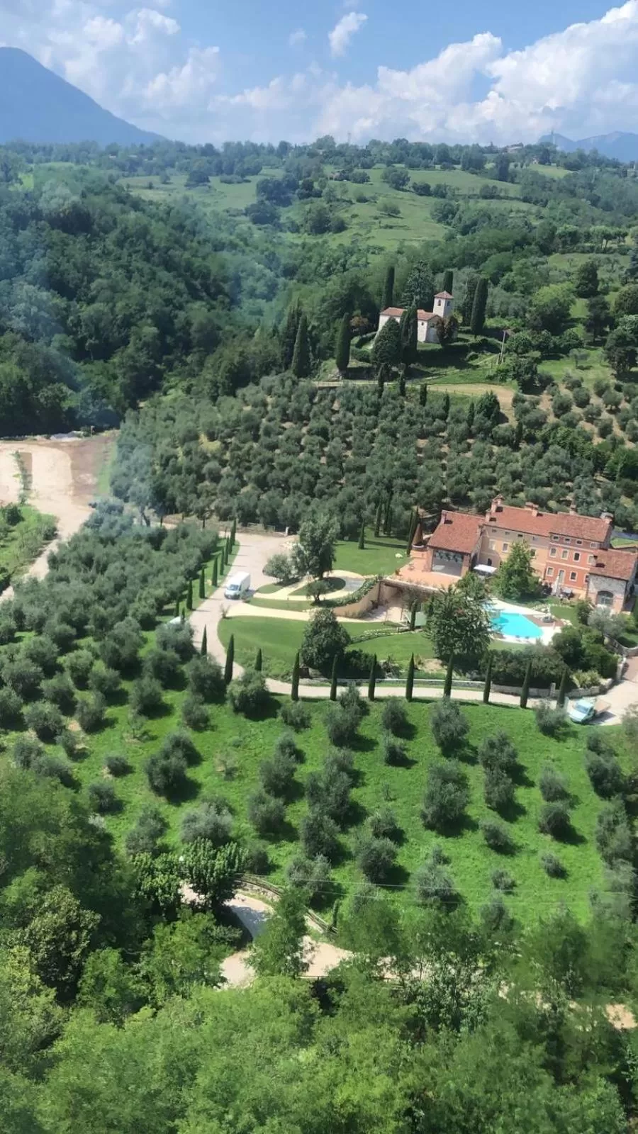 Bird's eye view in Borghetto San Biagio Relais Agriturismo