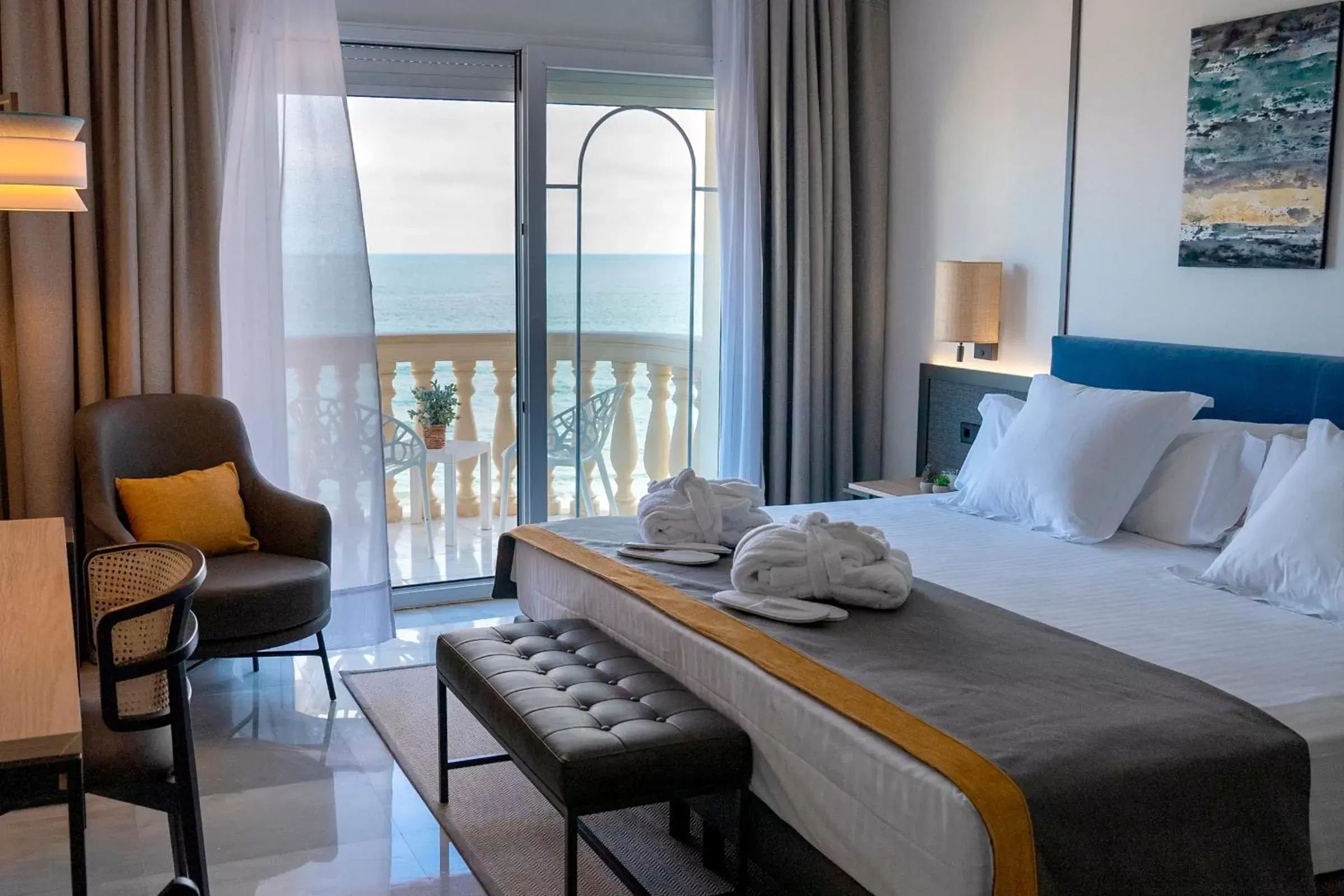Bedroom in URH Sitges Playa
