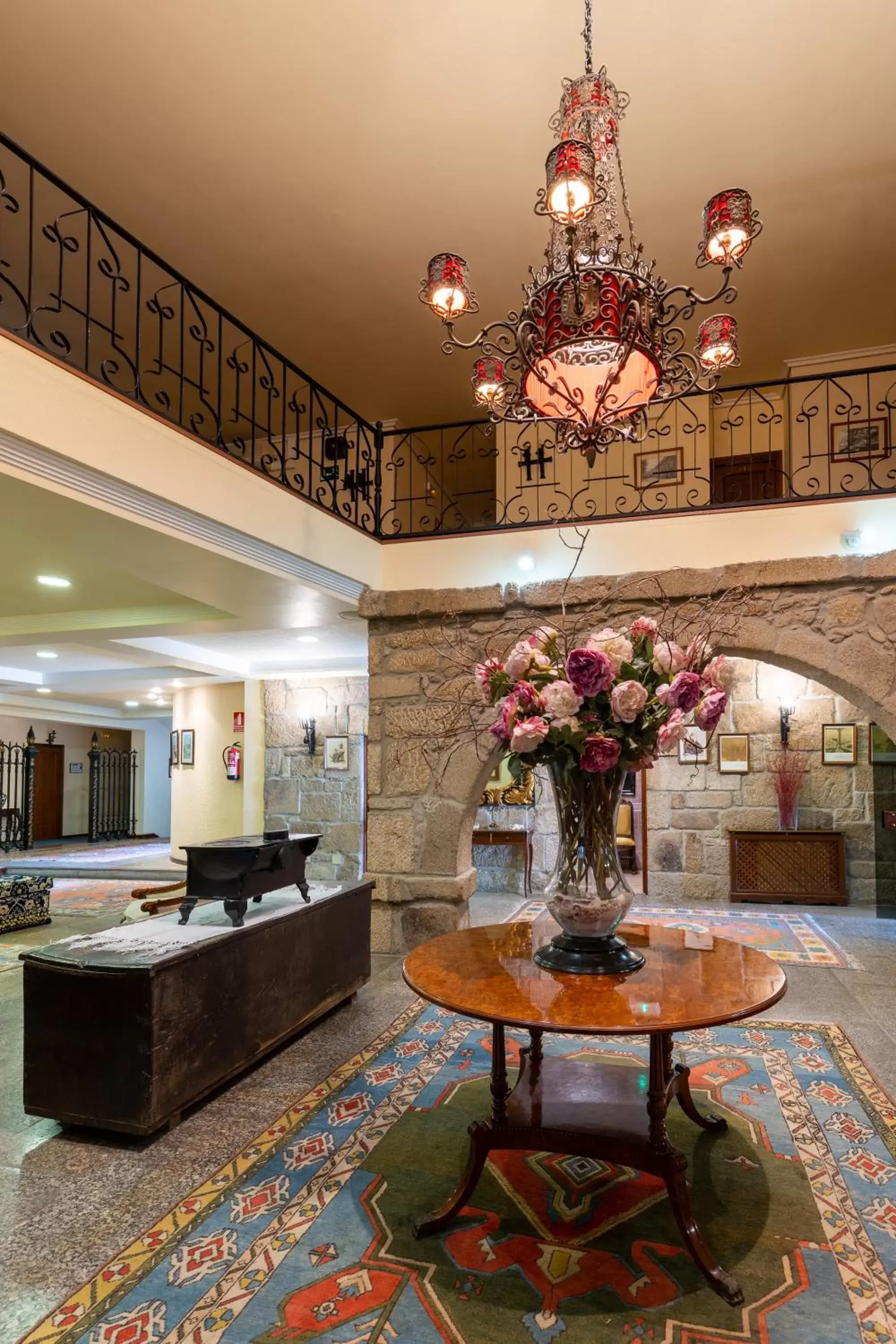 Area and facilities, Lobby/Reception in Hotel Pazo O Rial