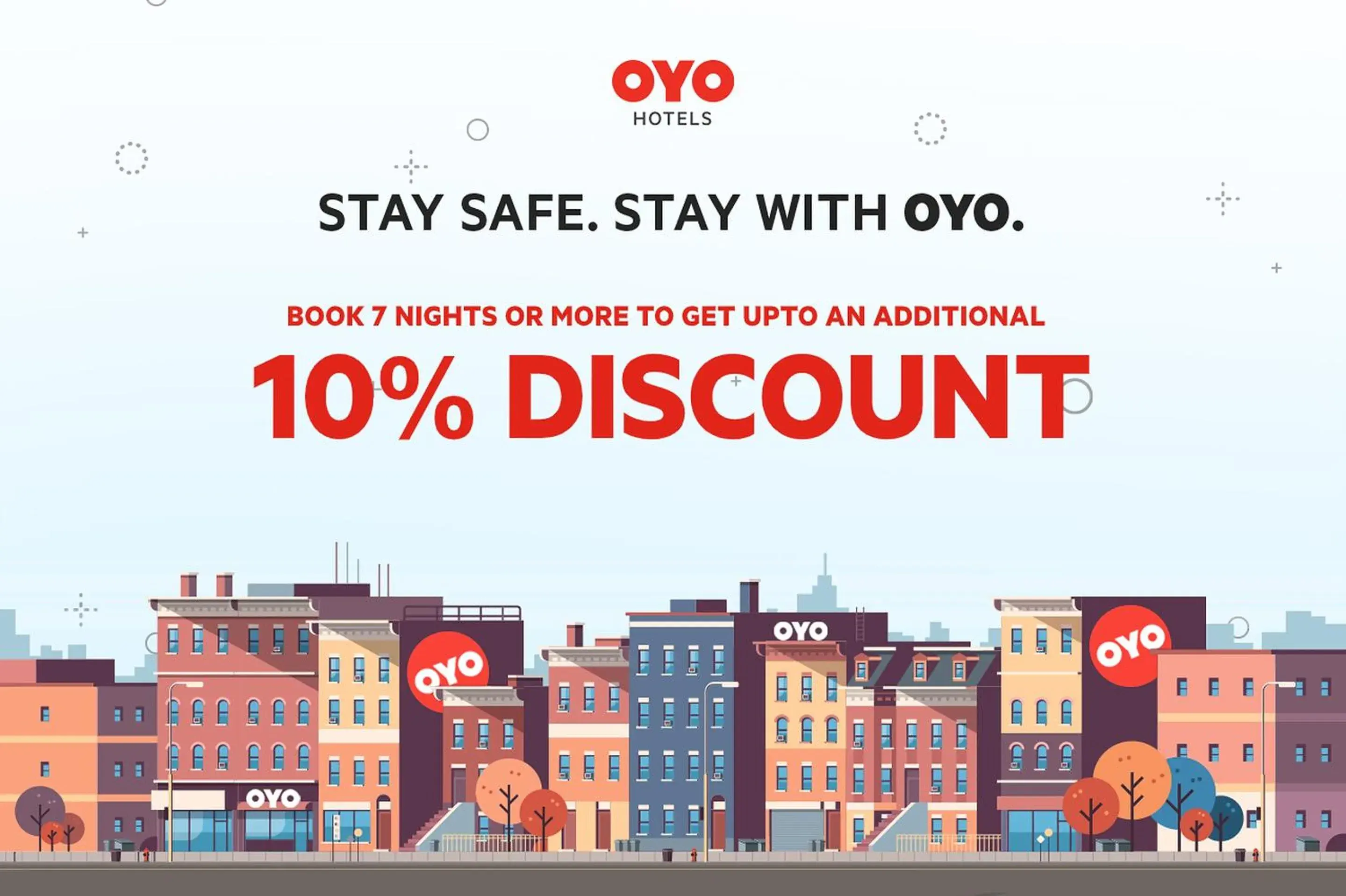 Logo/Certificate/Sign in OYO Hotel Burlington South