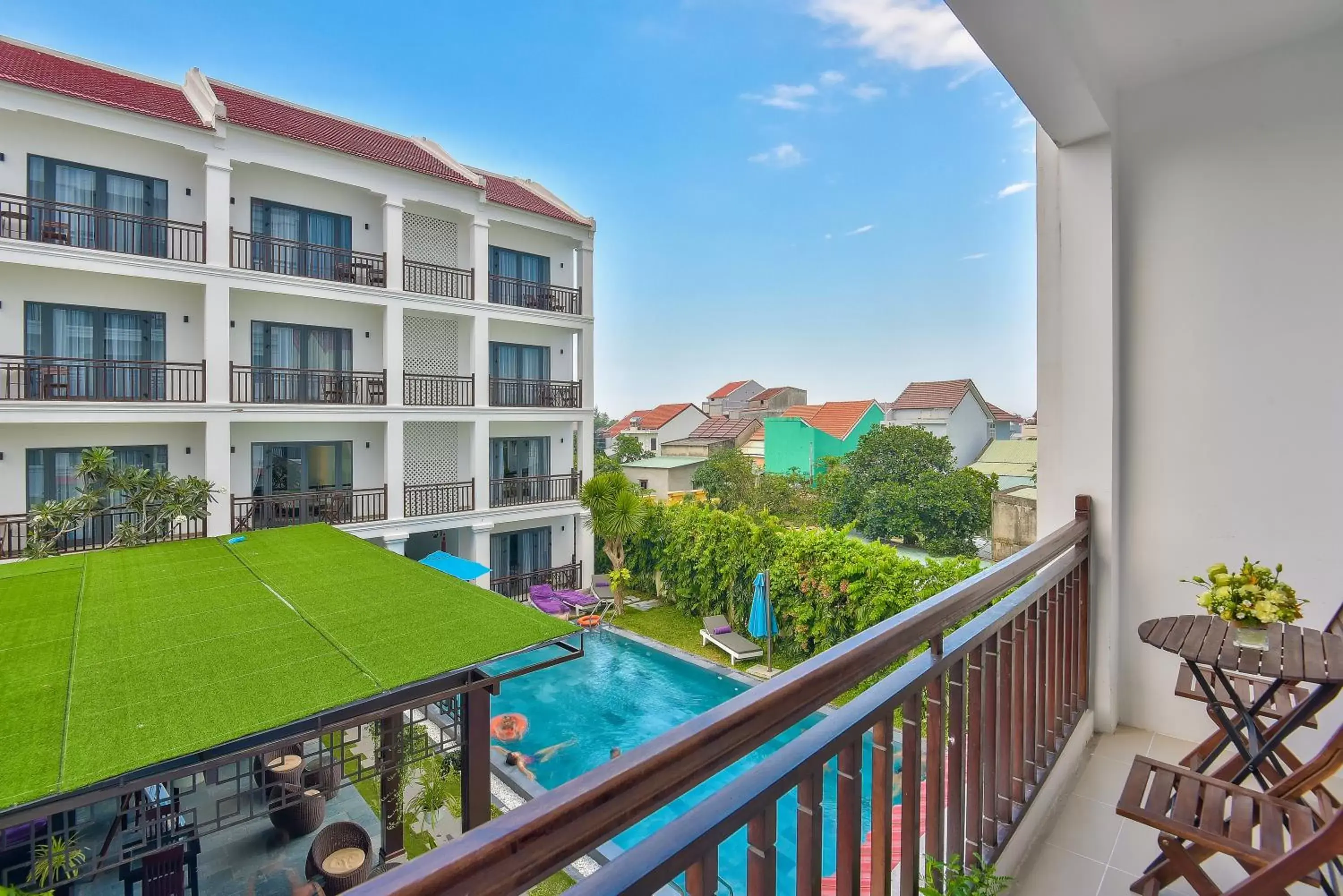 Pool View in Golden Pearl Hoi An Hotel