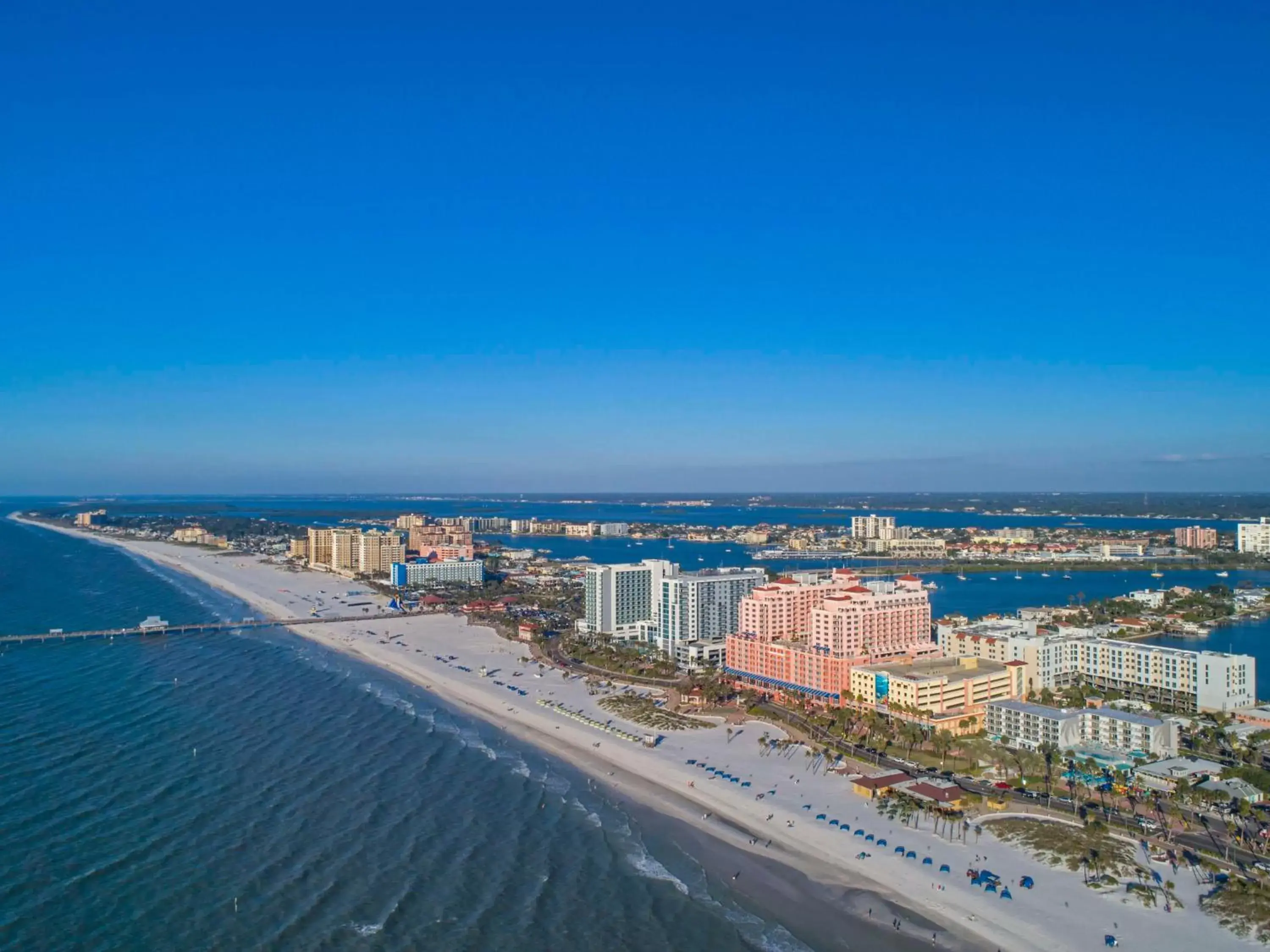 Beach, Bird's-eye View in Hyatt Regency Clearwater Beach Resort & Spa