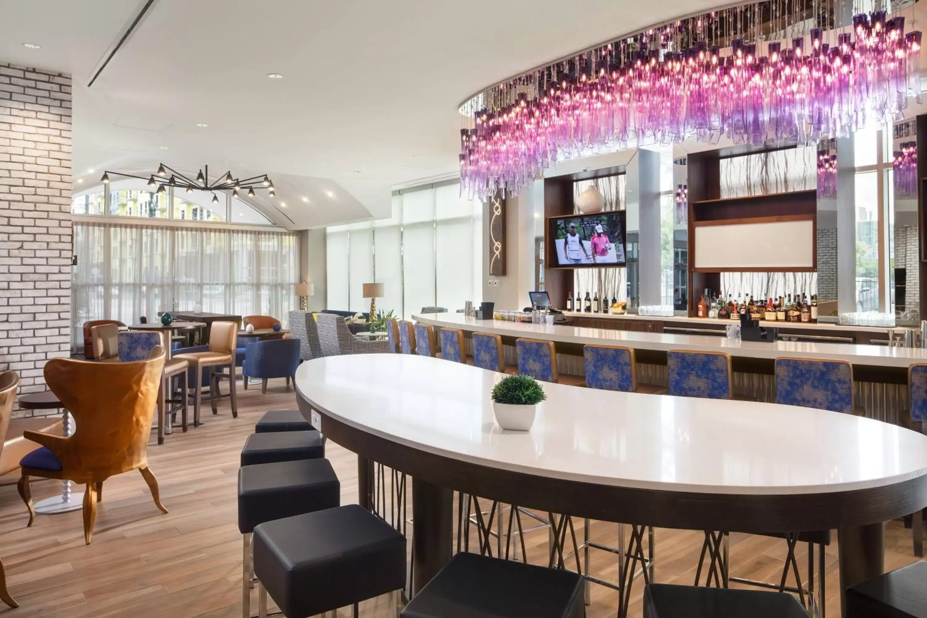 Lobby or reception, Lounge/Bar in TownePlace Suites by Marriott New Orleans Downtown/Canal Street