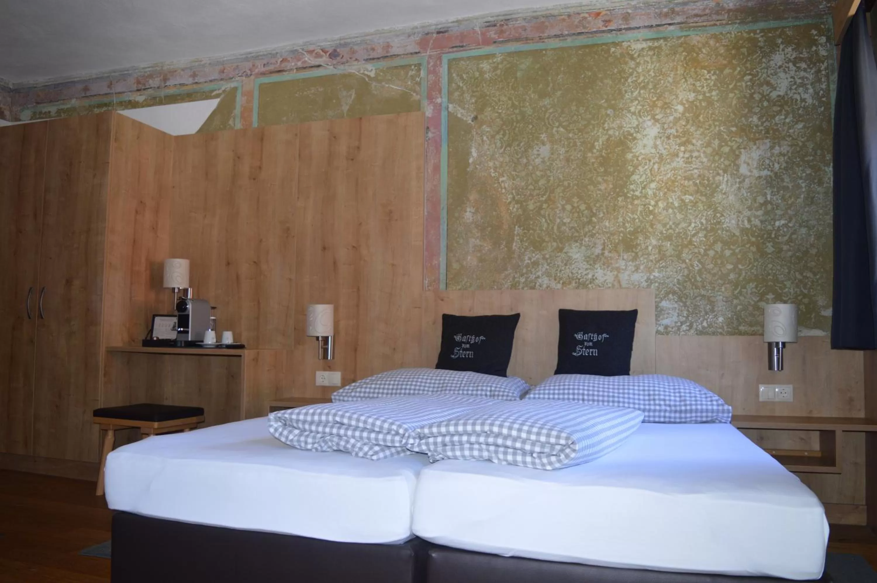 Photo of the whole room, Bed in Gasthof zum Stern