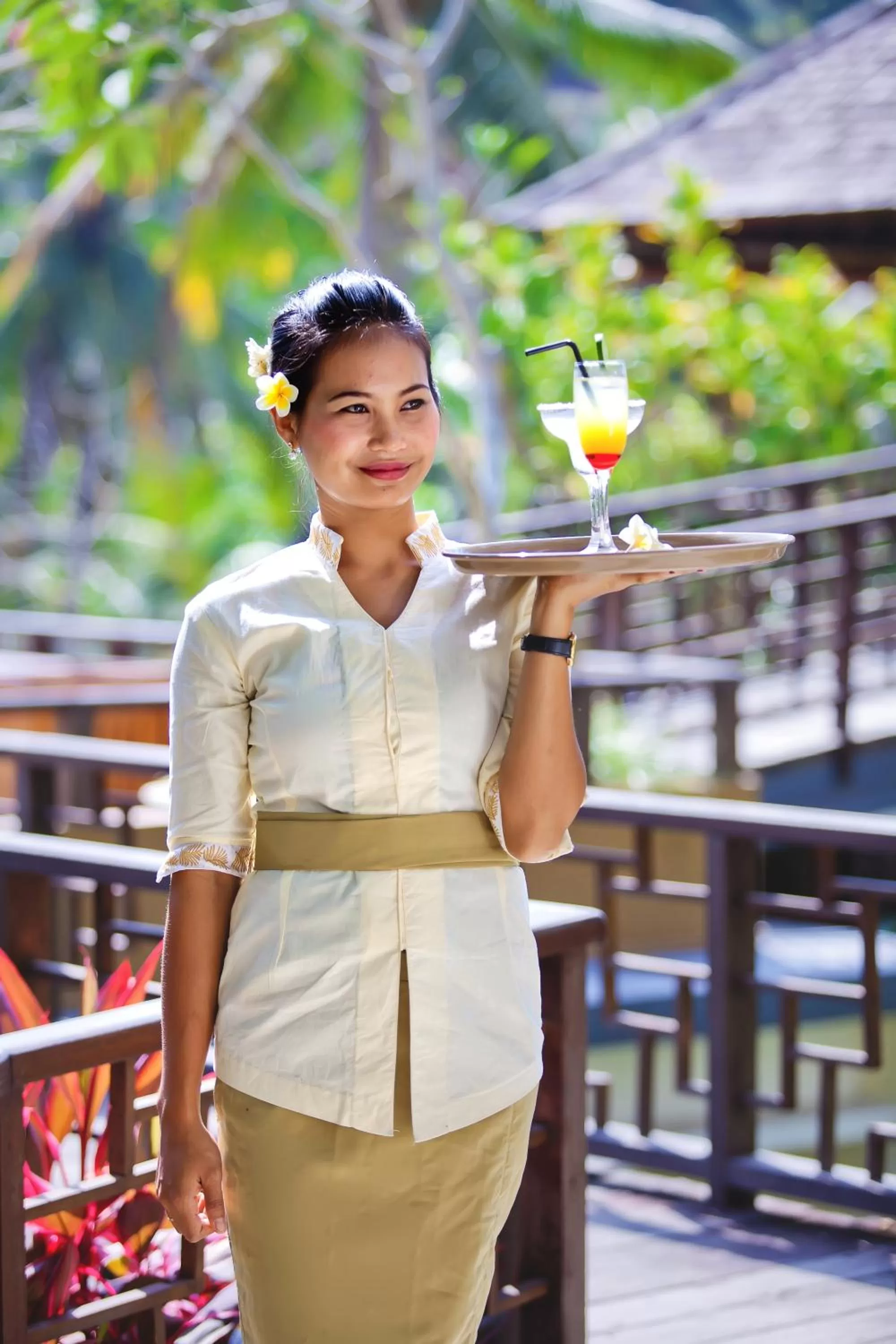 Staff in Labak River Hotel by EPS