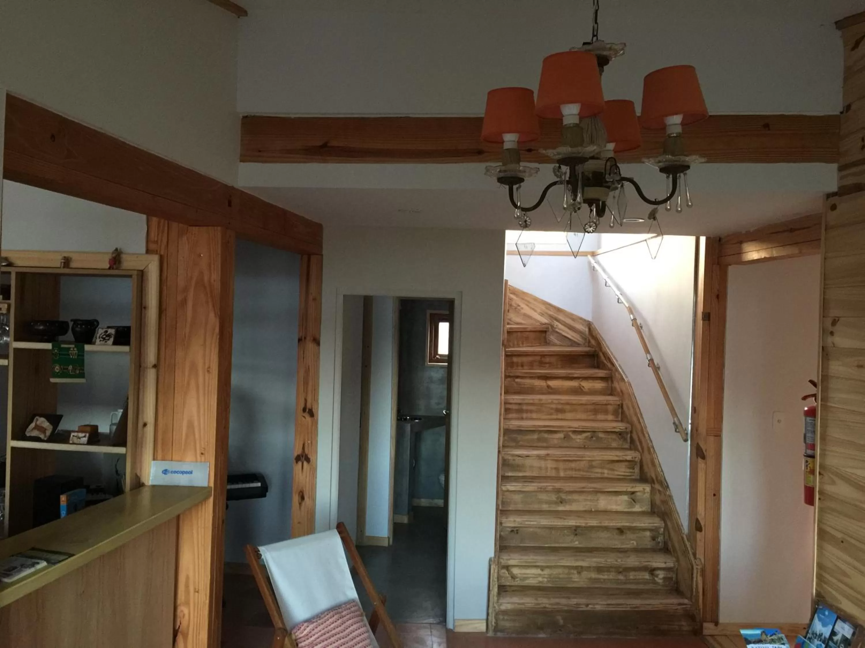 Lobby or reception in Hostería La Soberana