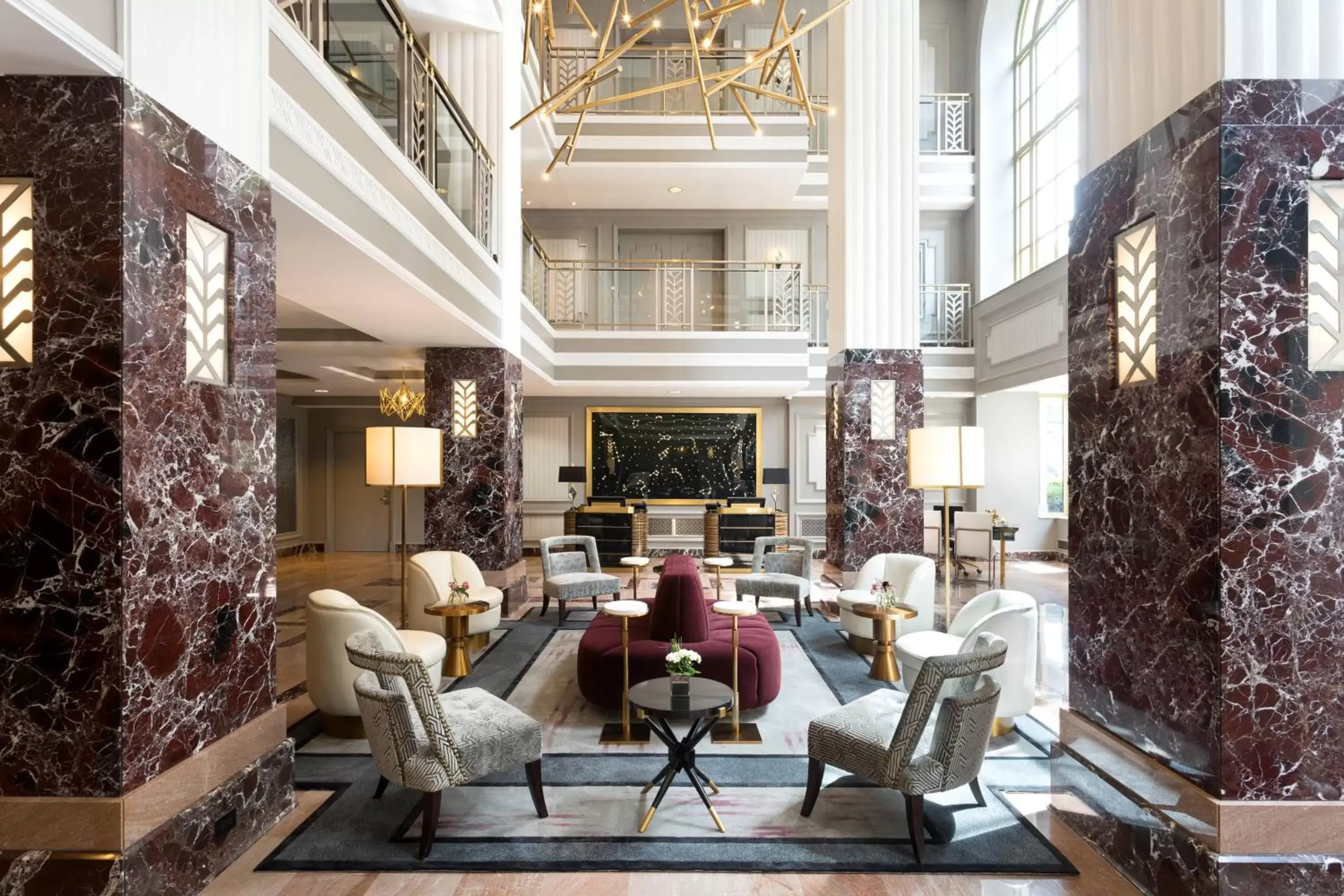 Lobby or reception in Hotel LeVeque, Autograph Collection