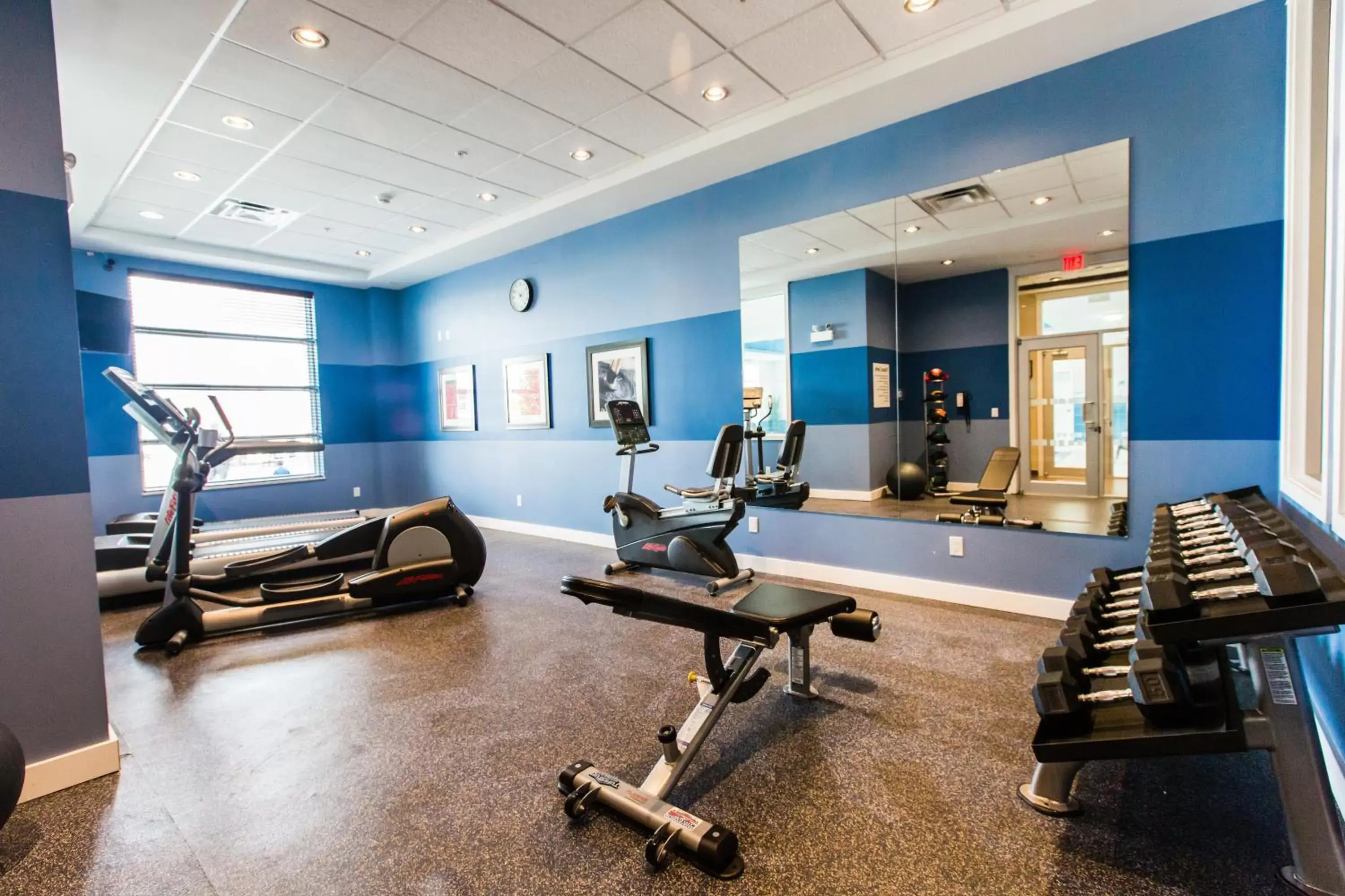 Fitness centre/facilities, Fitness Center/Facilities in Holiday Inn Express & Suites Spruce Grove - Stony Plain, an IHG Hotel
