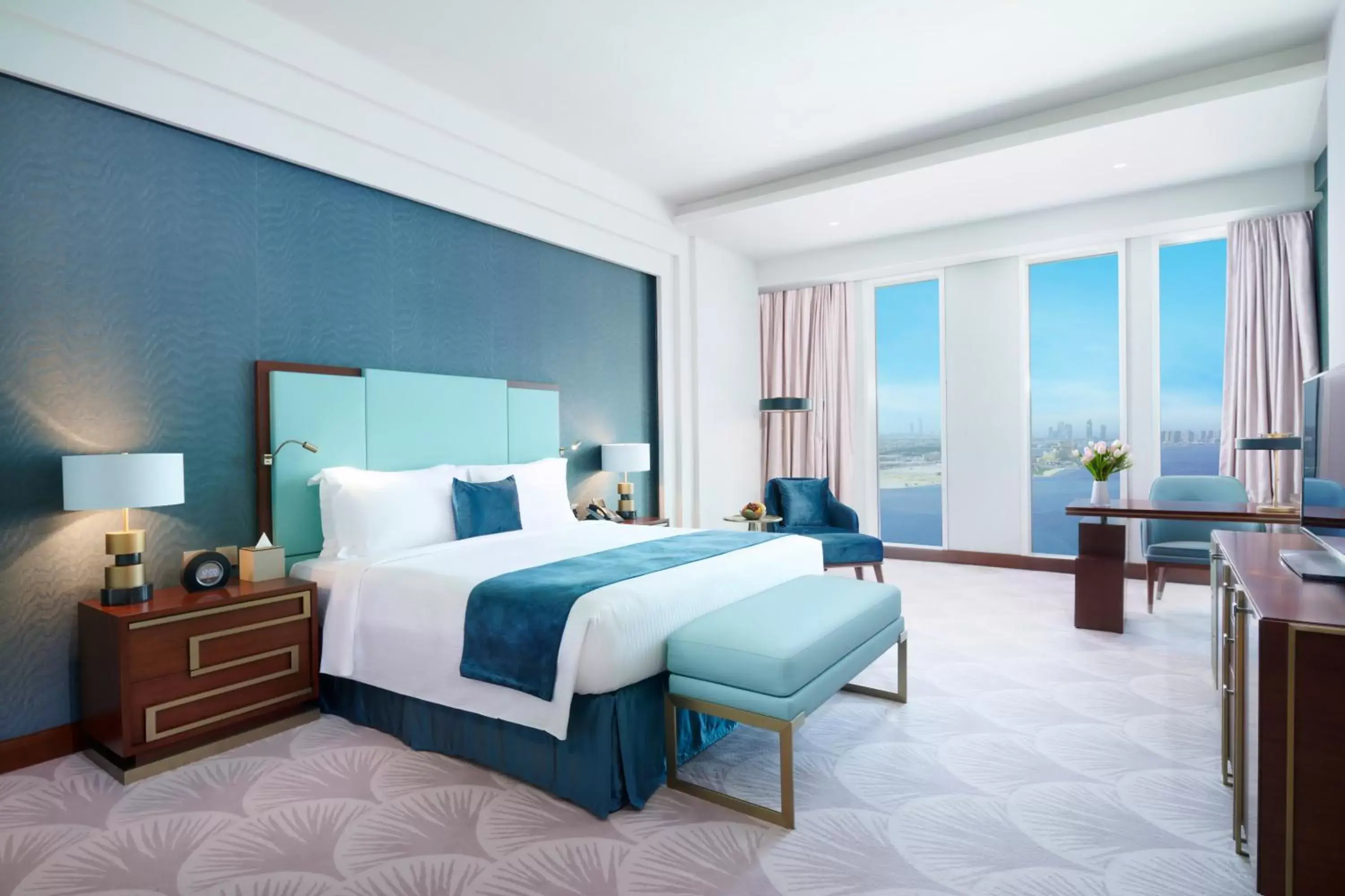 Photo of the whole room in Wyndham Grand Doha West Bay Beach