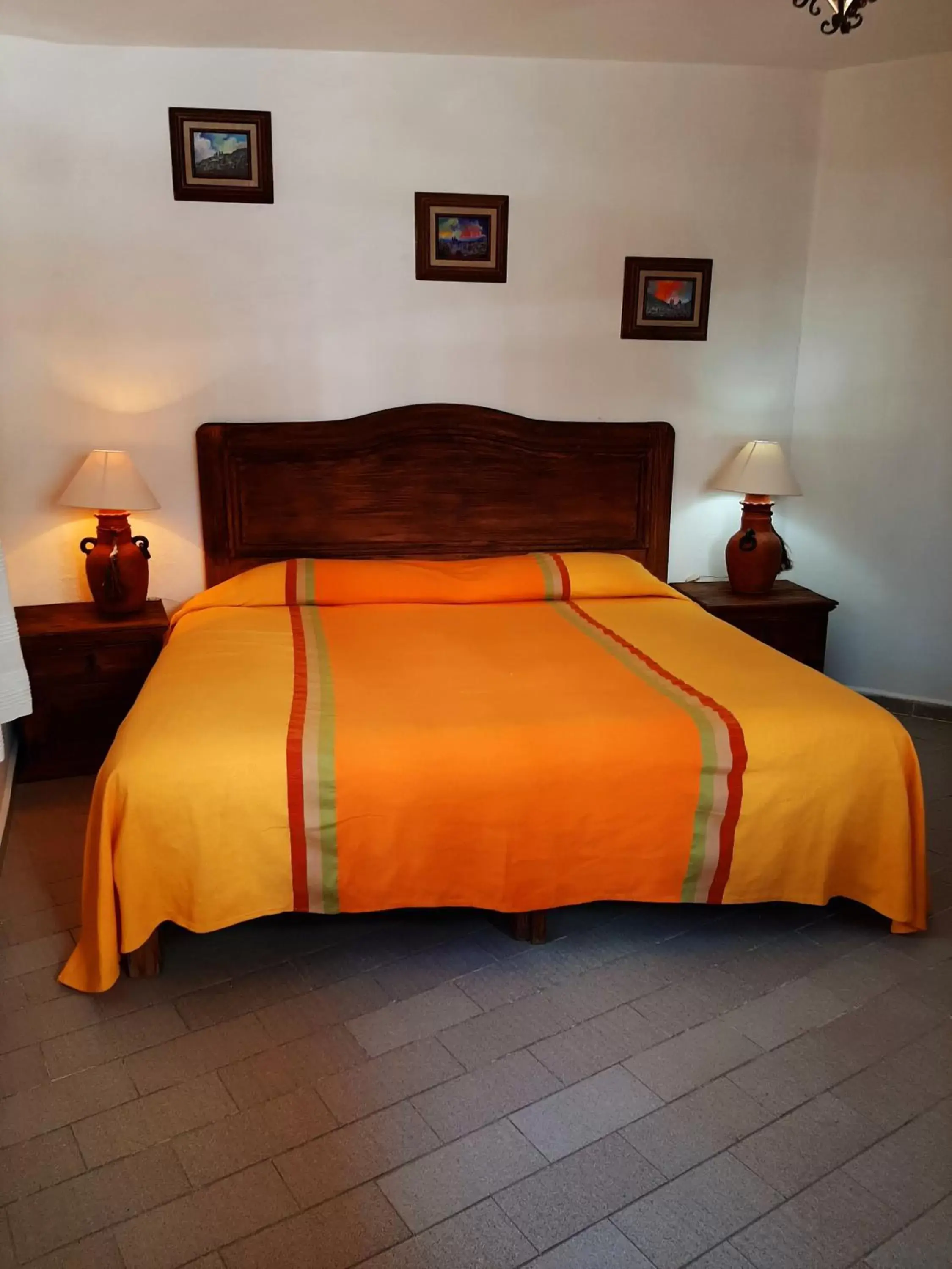 Bed in Hotel Posada San Javier