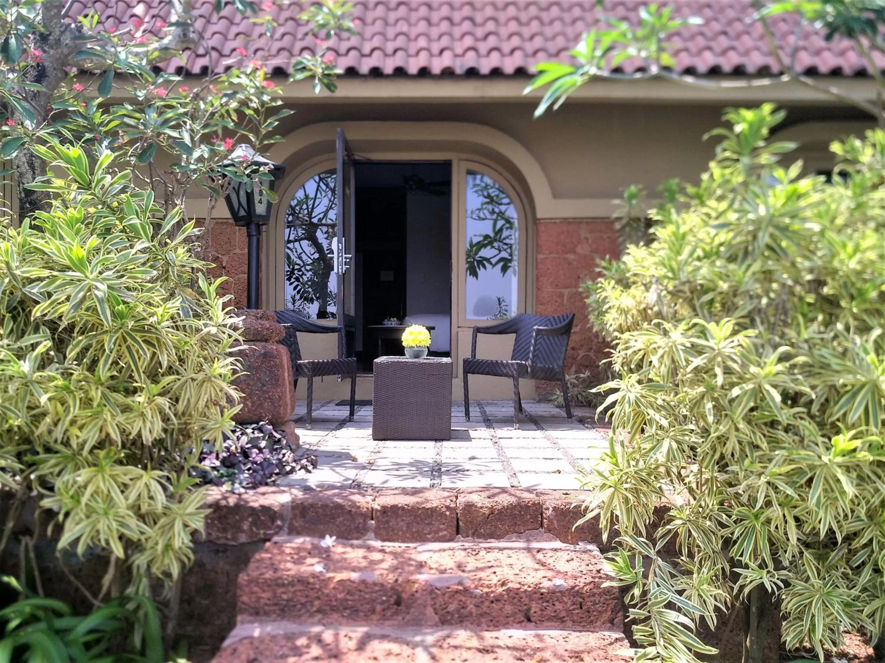 Patio in Taj Fort Aguada Resort & Spa, Goa