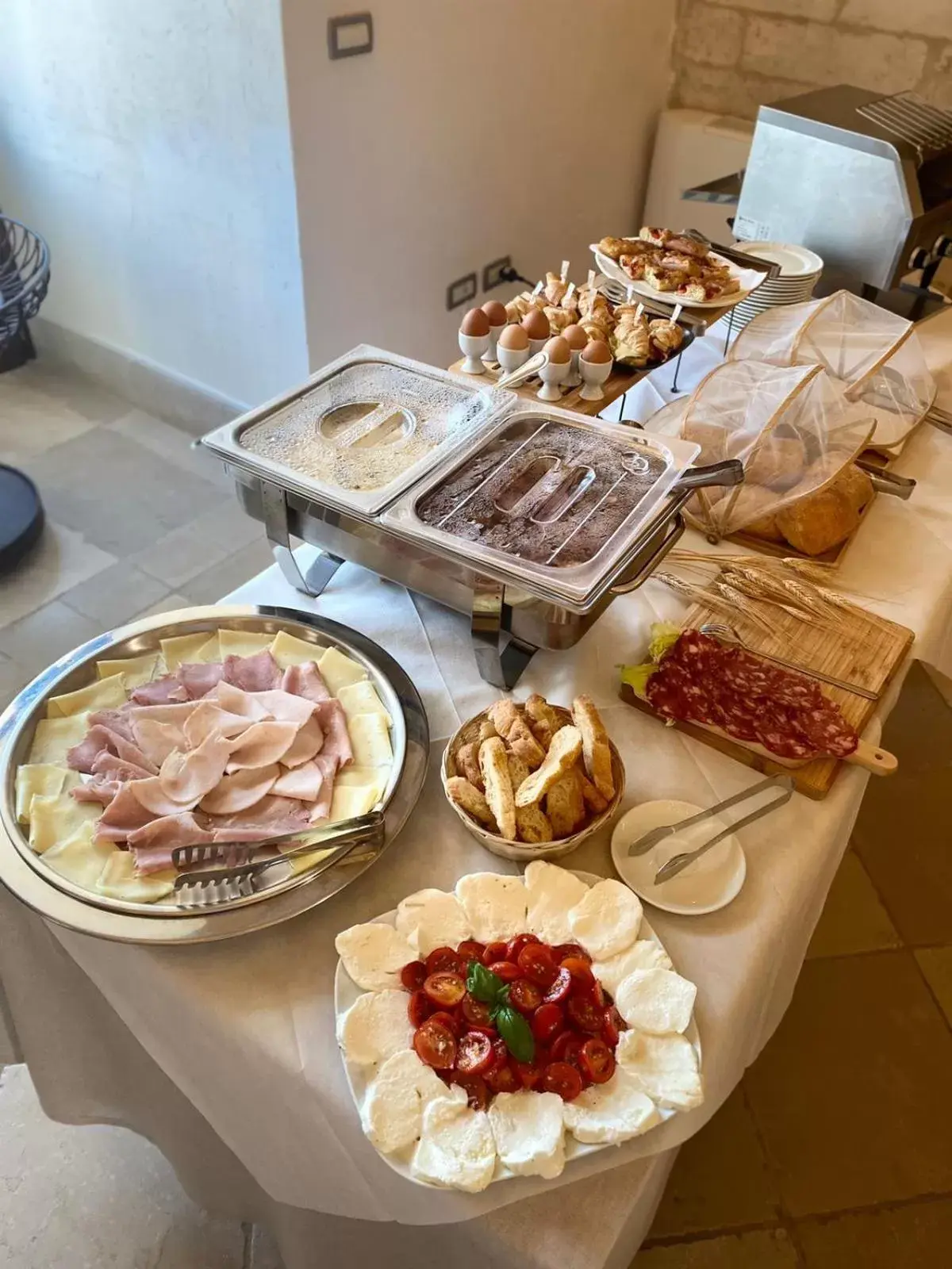 Continental breakfast, Food in Relais Sant'Eligio