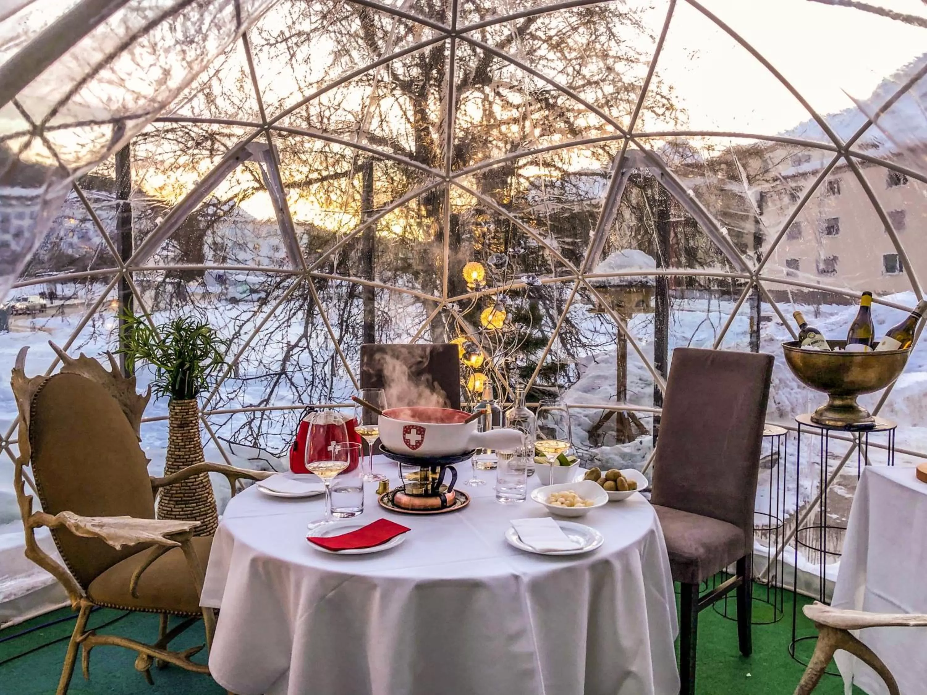 Patio in Hotel San Gian