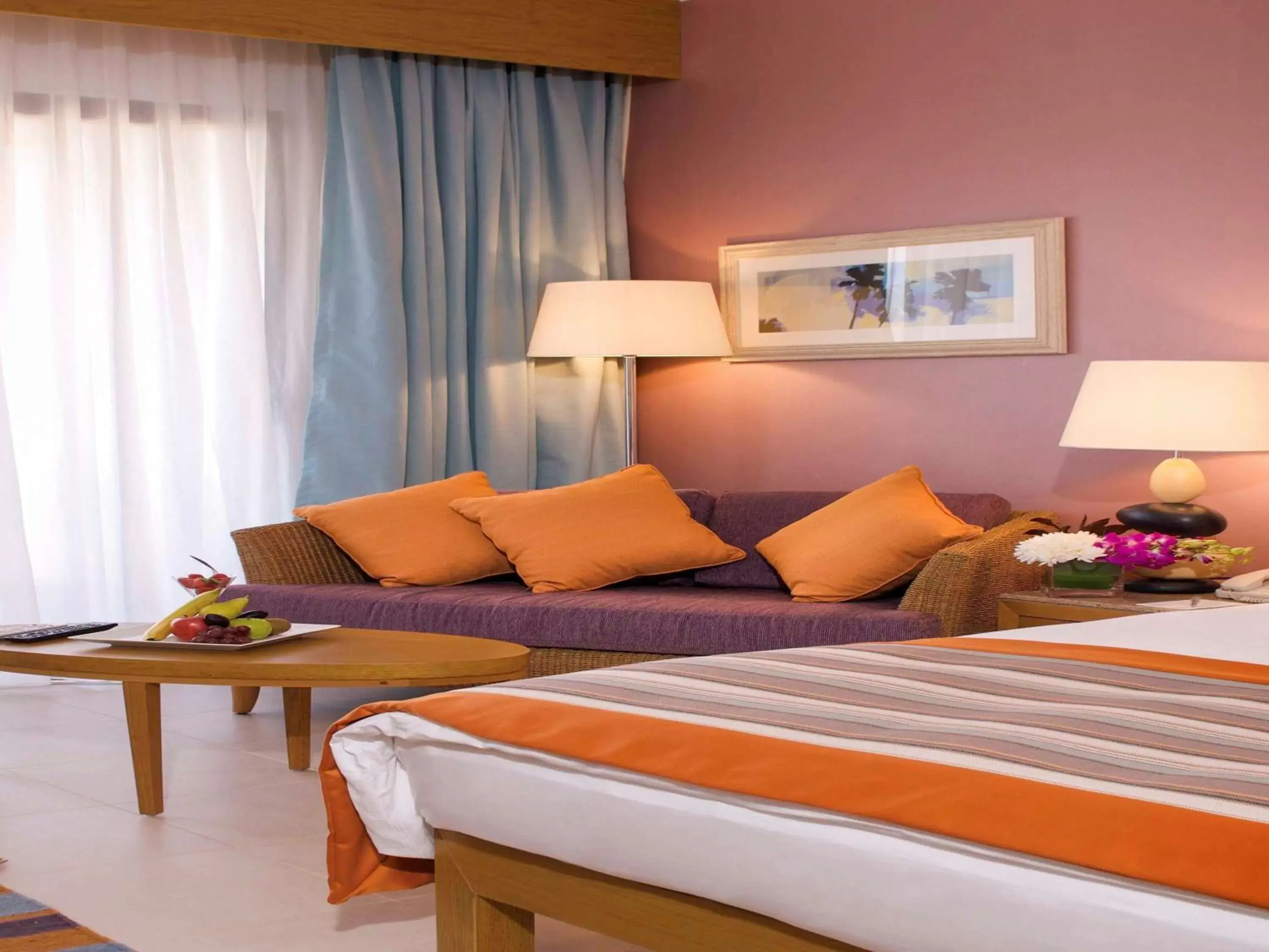 Photo of the whole room, Bed in Movenpick Resort & Spa Tala Bay Aqaba