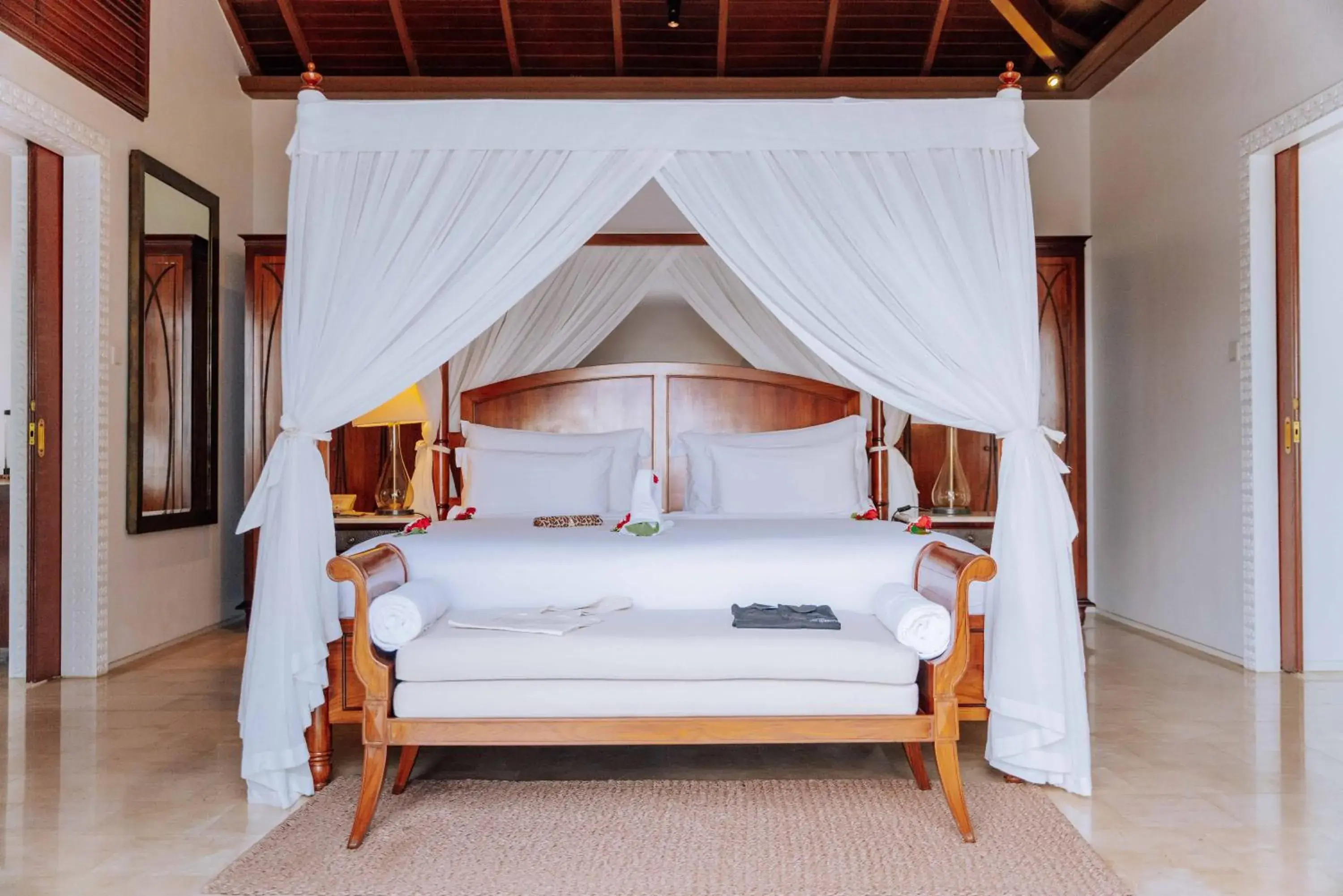 Bed in The Residence Zanzibar