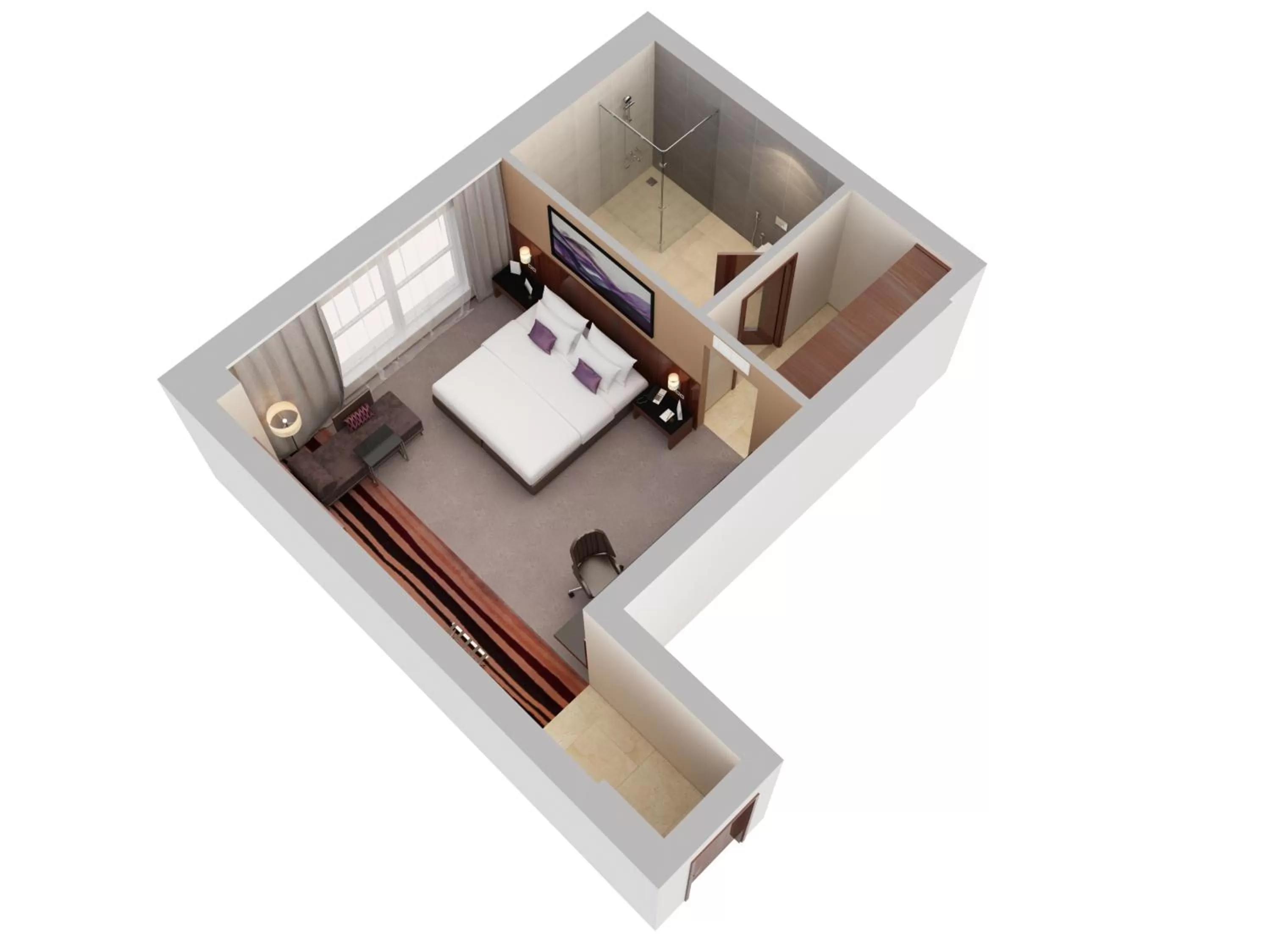 Photo of the whole room in Flora Al Barsha Hotel At The Mall