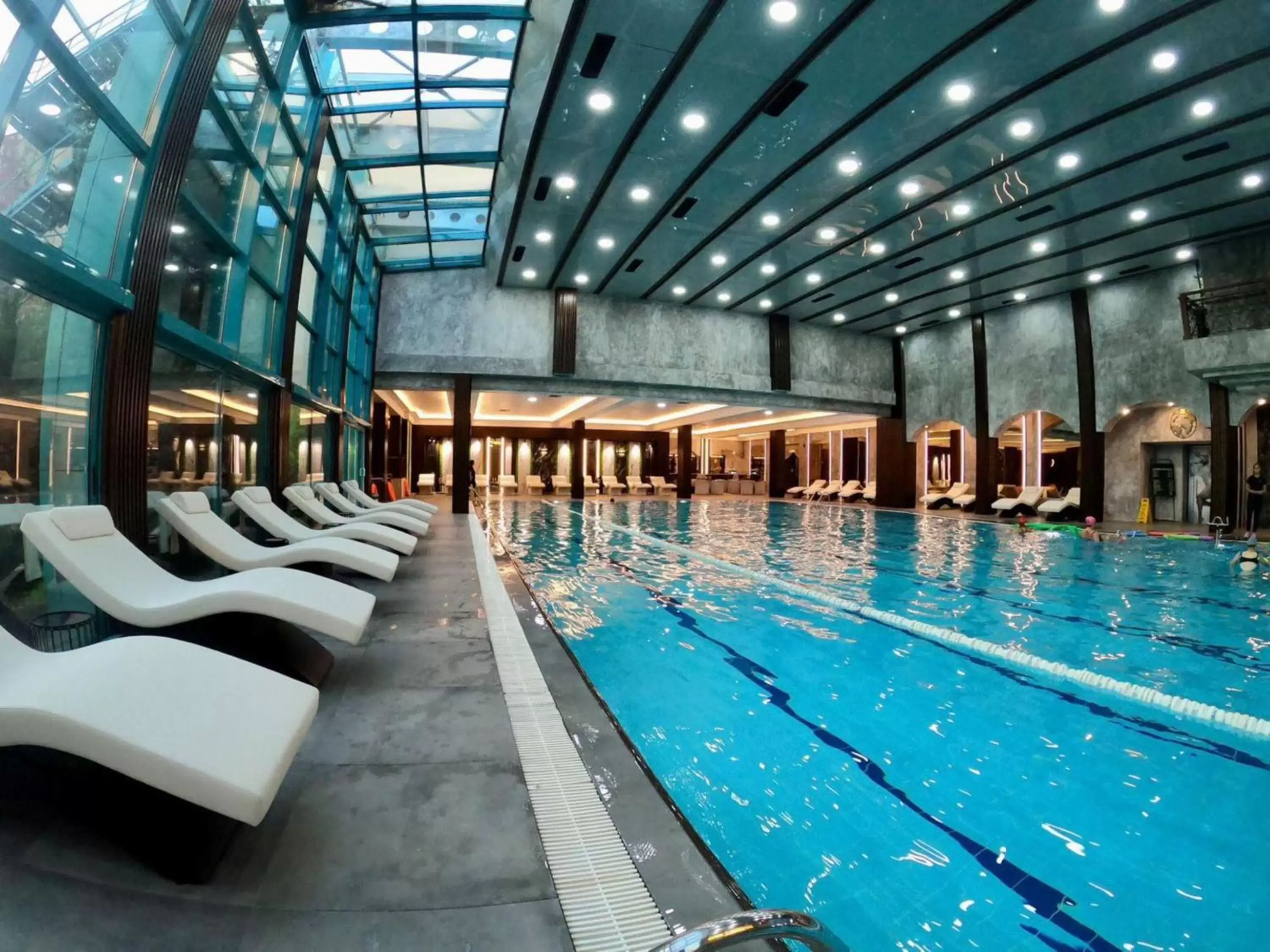 Swimming Pool in Ramada by Wyndham Sofia City Center