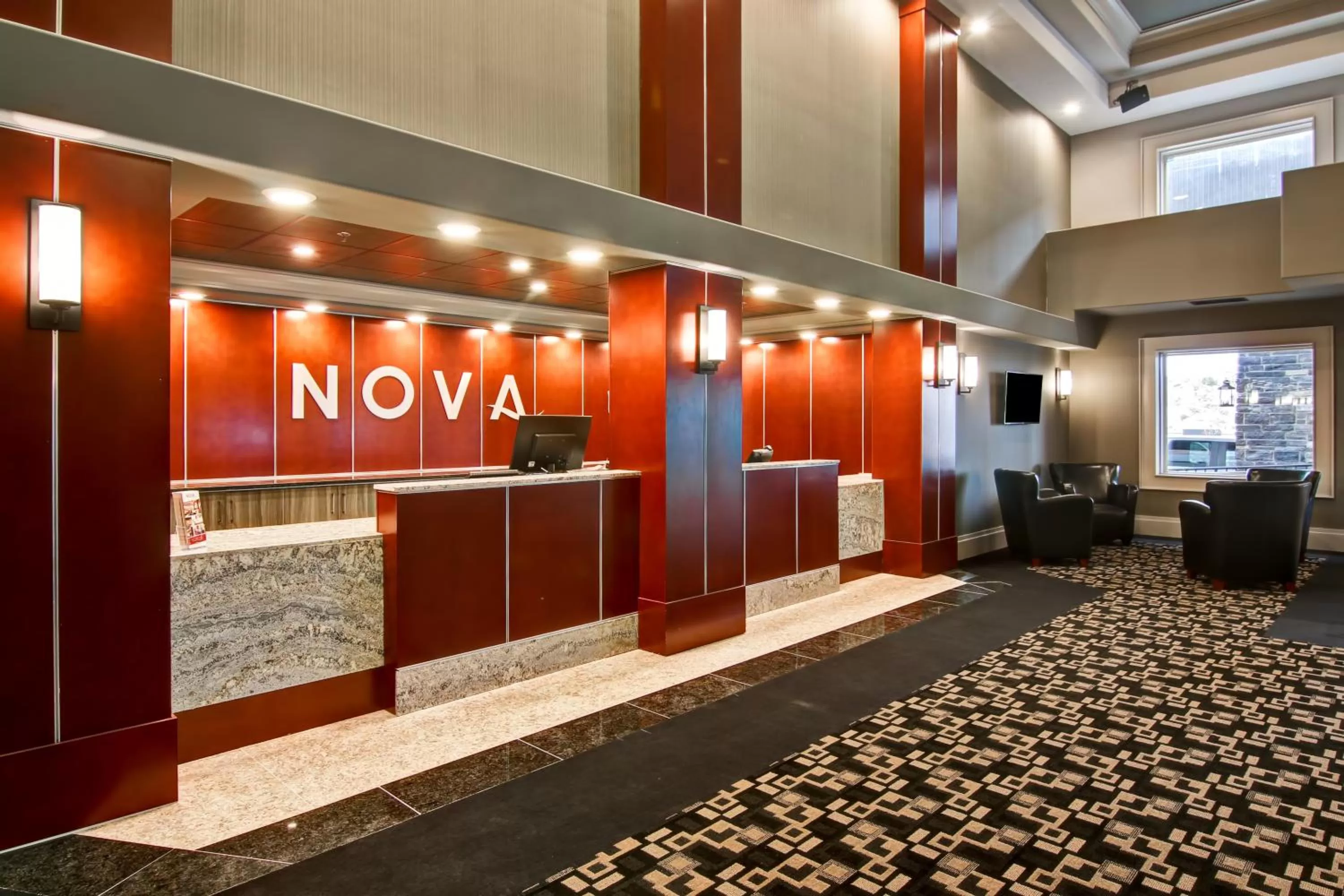 Lobby or reception in Chateau Nova Yellowknife