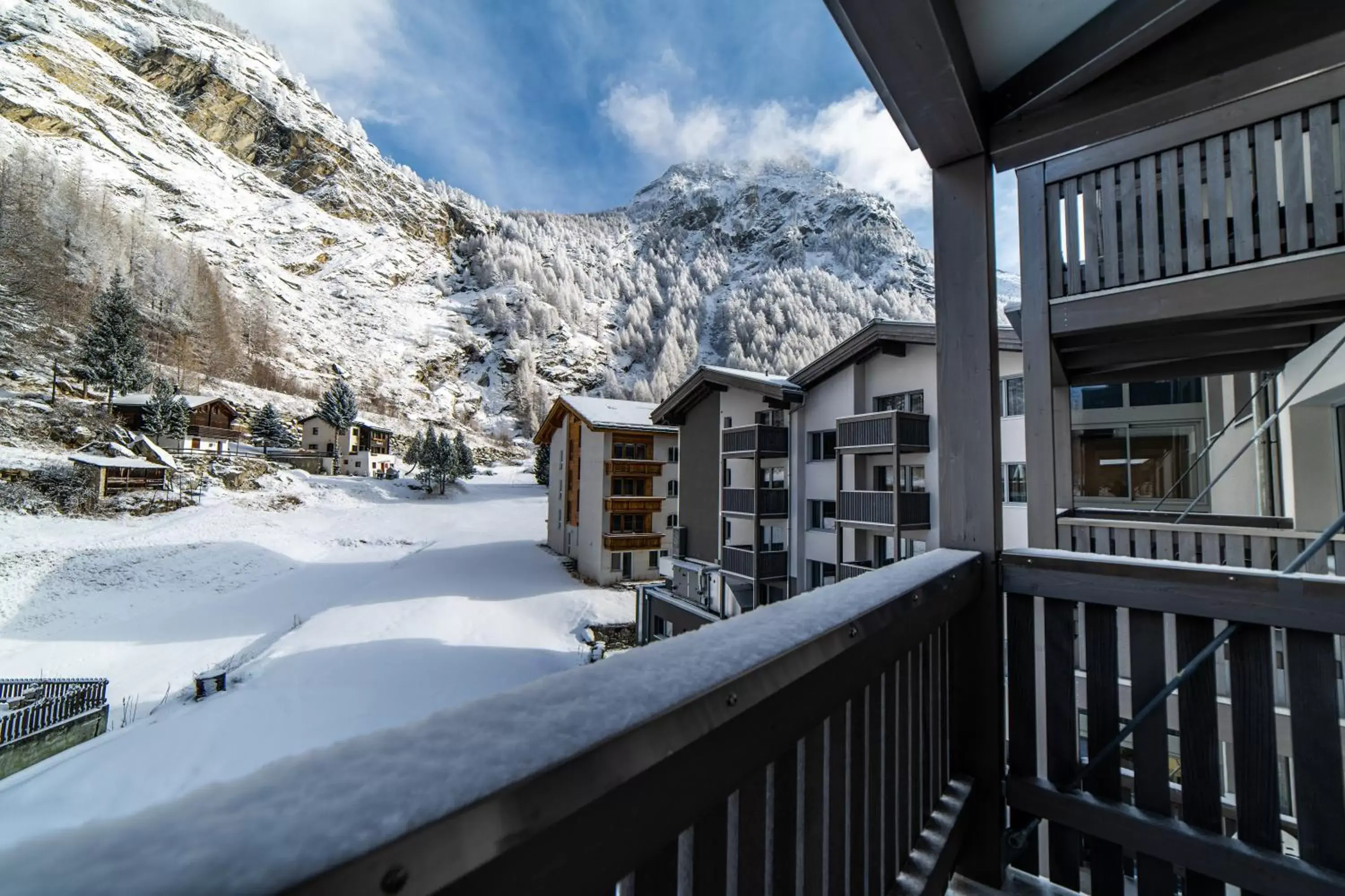 Balcony/Terrace, Winter in Hotel Kristall-Saphir Superior