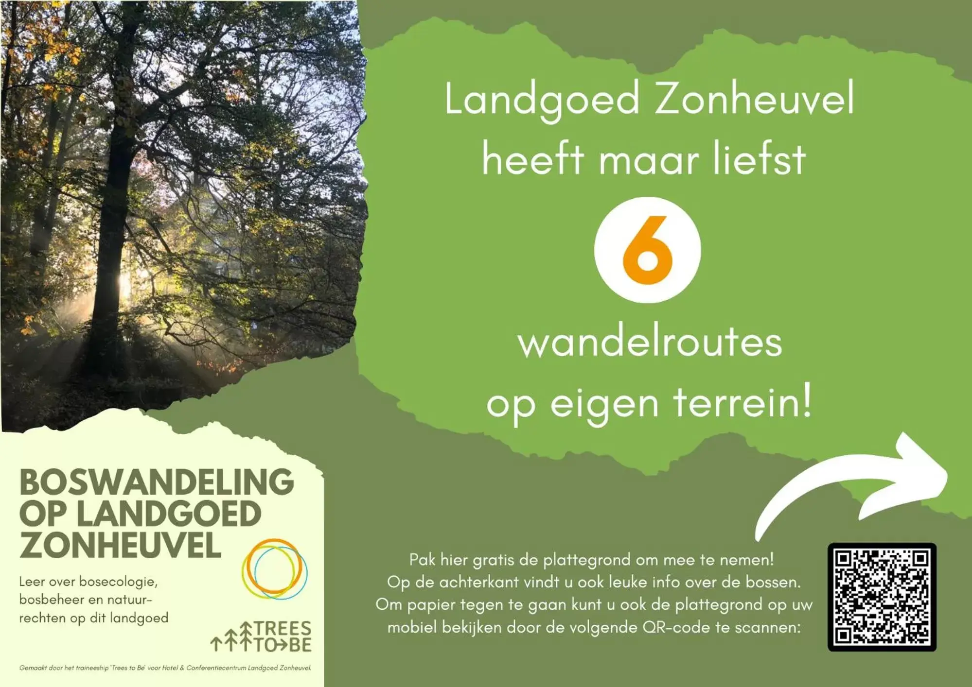 Natural landscape, Logo/Certificate/Sign/Award in Hotel Landgoed Zonheuvel